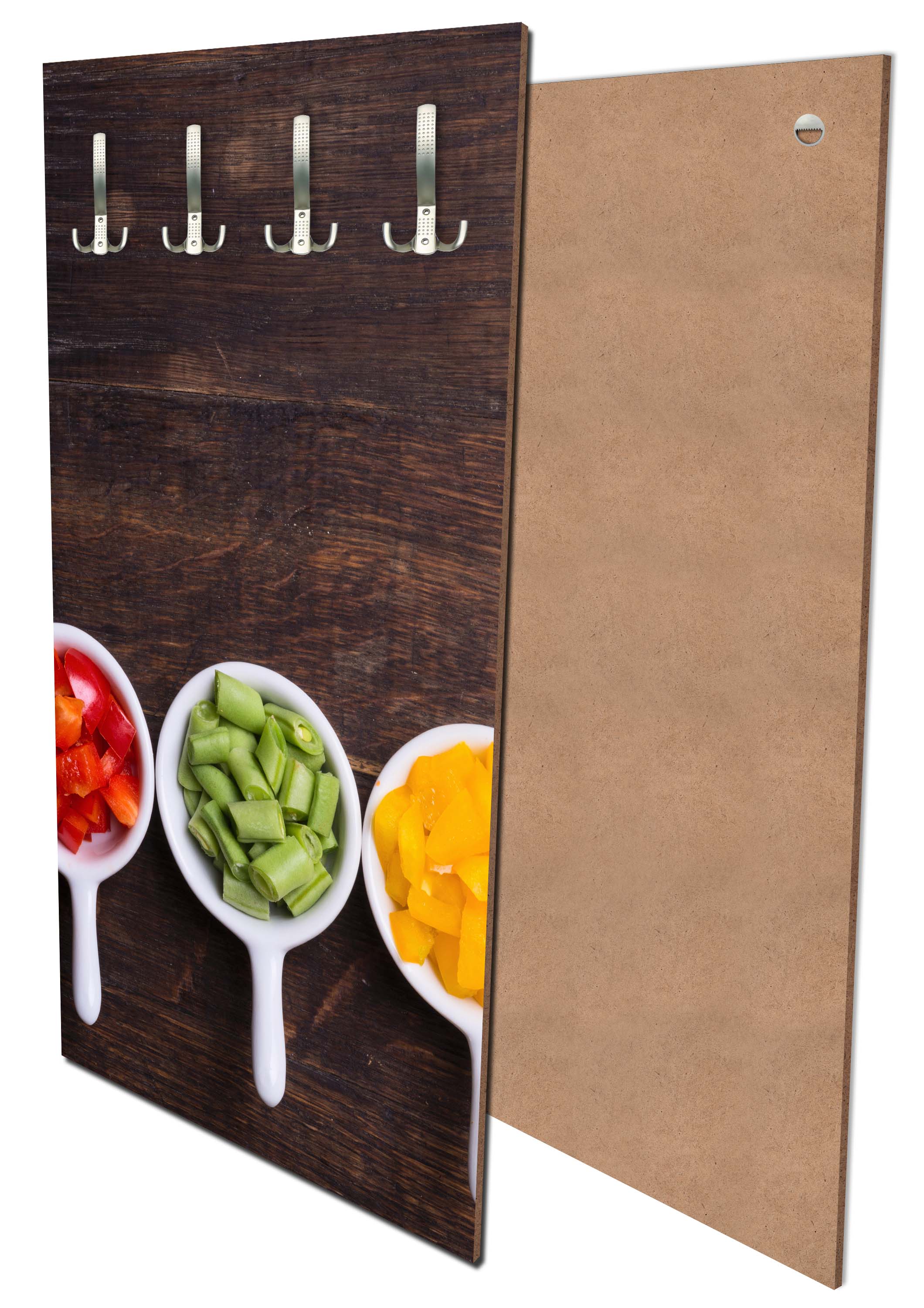 Garderobe Gemüsescheiben M0980 entdecken - Bild 1 Garderobe Gemüsescheiben M0980 entdecken - Bild 1