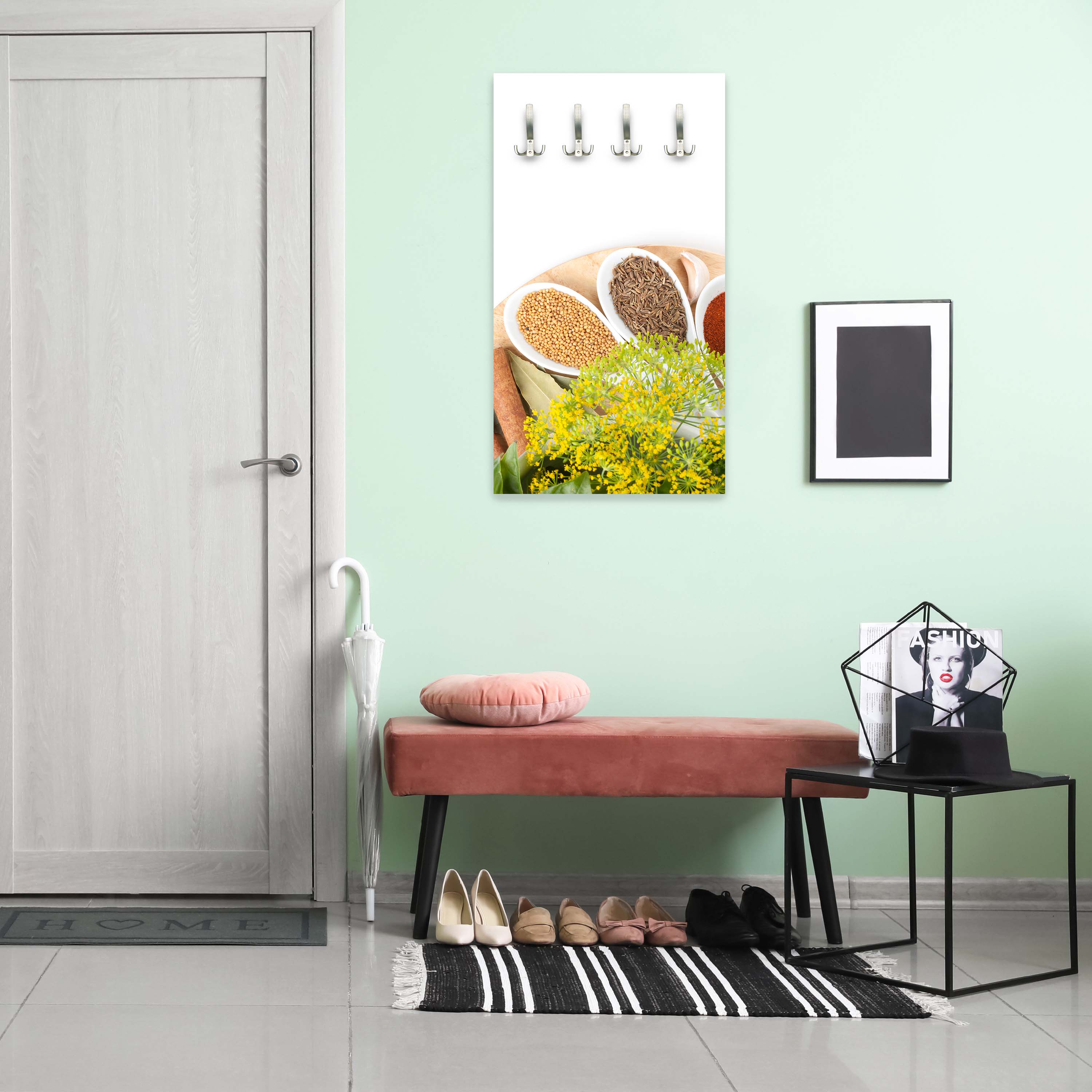 Garderobe Auswähl aus Bunte Kräuter und Gewürze M0981 entdecken - Bild 6 Garderobe Auswähl aus Bunte Kräuter und Gewürze M0981 entdecken - Bild 6