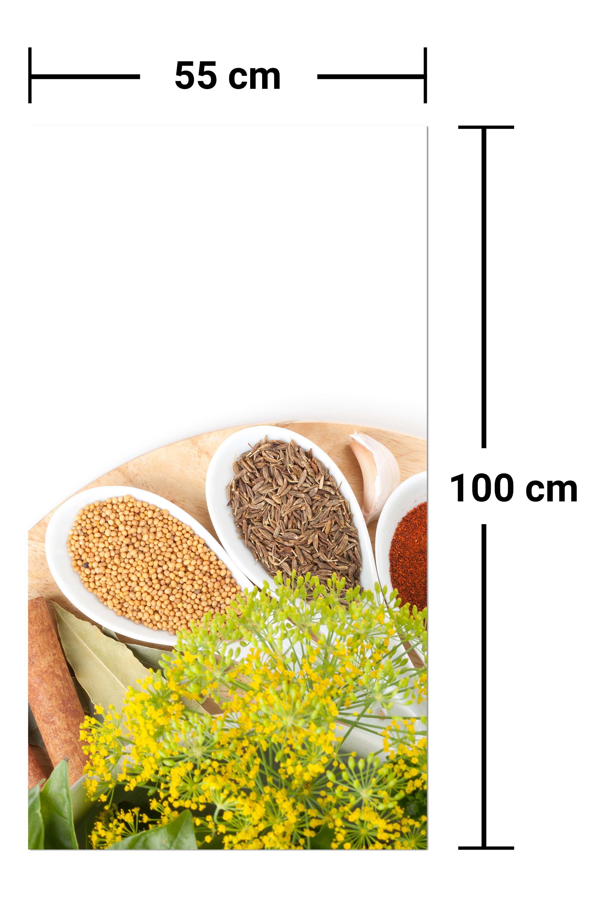 Garderobe Auswähl aus Bunte Kräuter und Gewürze M0981 entdecken - Bild 7 Garderobe Auswähl aus Bunte Kräuter und Gewürze M0981 entdecken - Bild 7