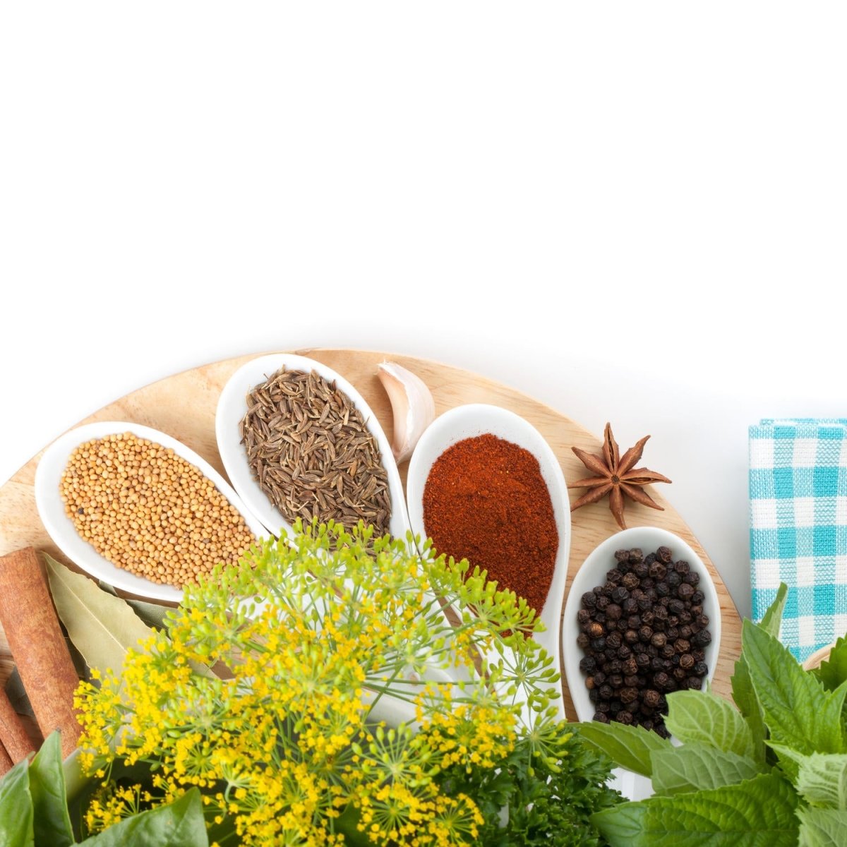 Beistelltisch Auswähl aus Bunte Kräuter und Gewürze M0981 entdecken - Bild 2 Beistelltisch Auswähl aus Bunte Kräuter und Gewürze M0981 entdecken - Bild 2