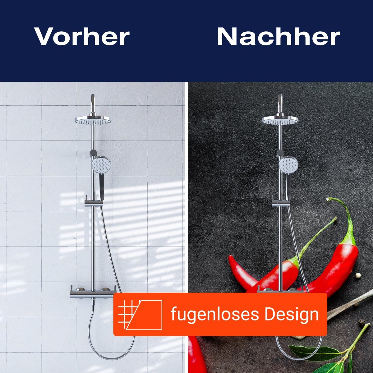 Duschwand Chili-Pfeffer M0983 entdecken - Bild 9 Duschwand Chili-Pfeffer M0983 entdecken - Bild 9