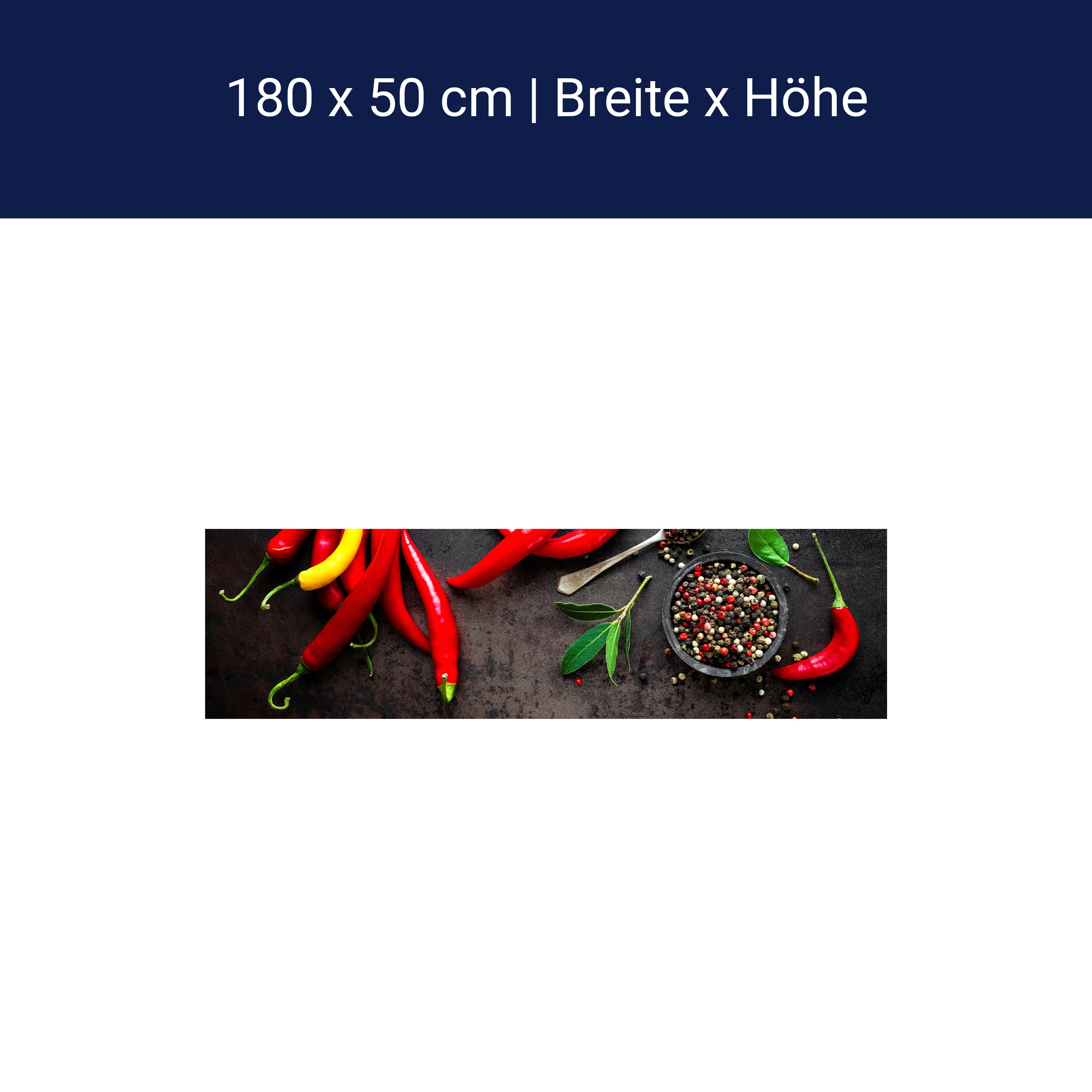 Küchenrückwand Chili-Pfeffer M0983 Küchenrückwand Chili-Pfeffer M0983