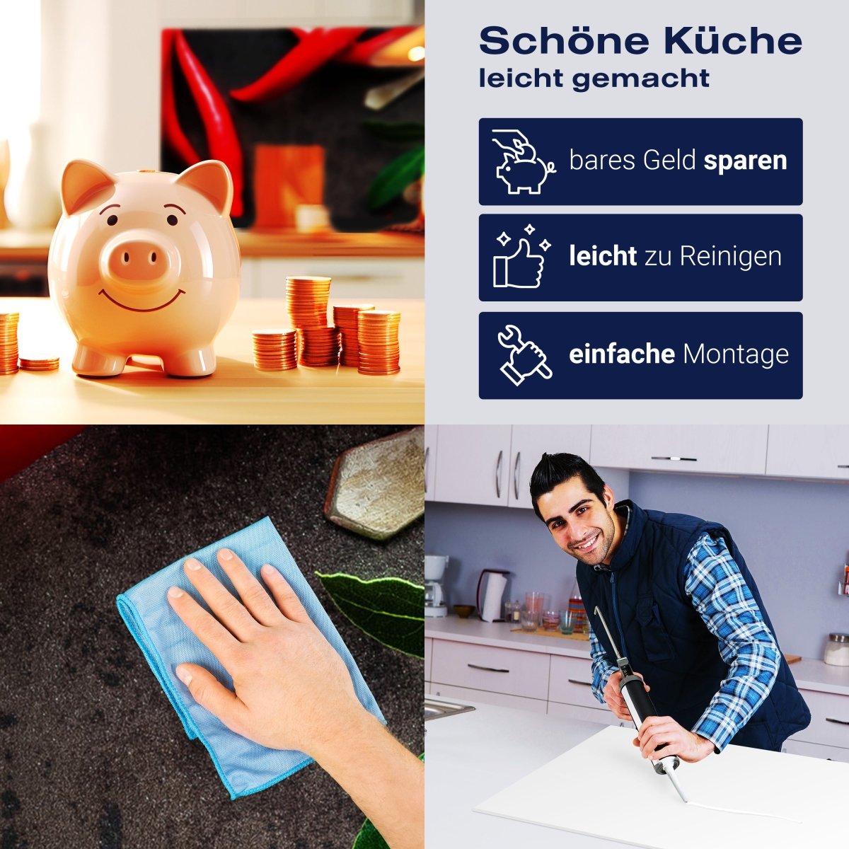 Küchenrückwand Chili-Pfeffer M0983 entdecken - Bild 7 Küchenrückwand Chili-Pfeffer M0983 entdecken - Bild 7