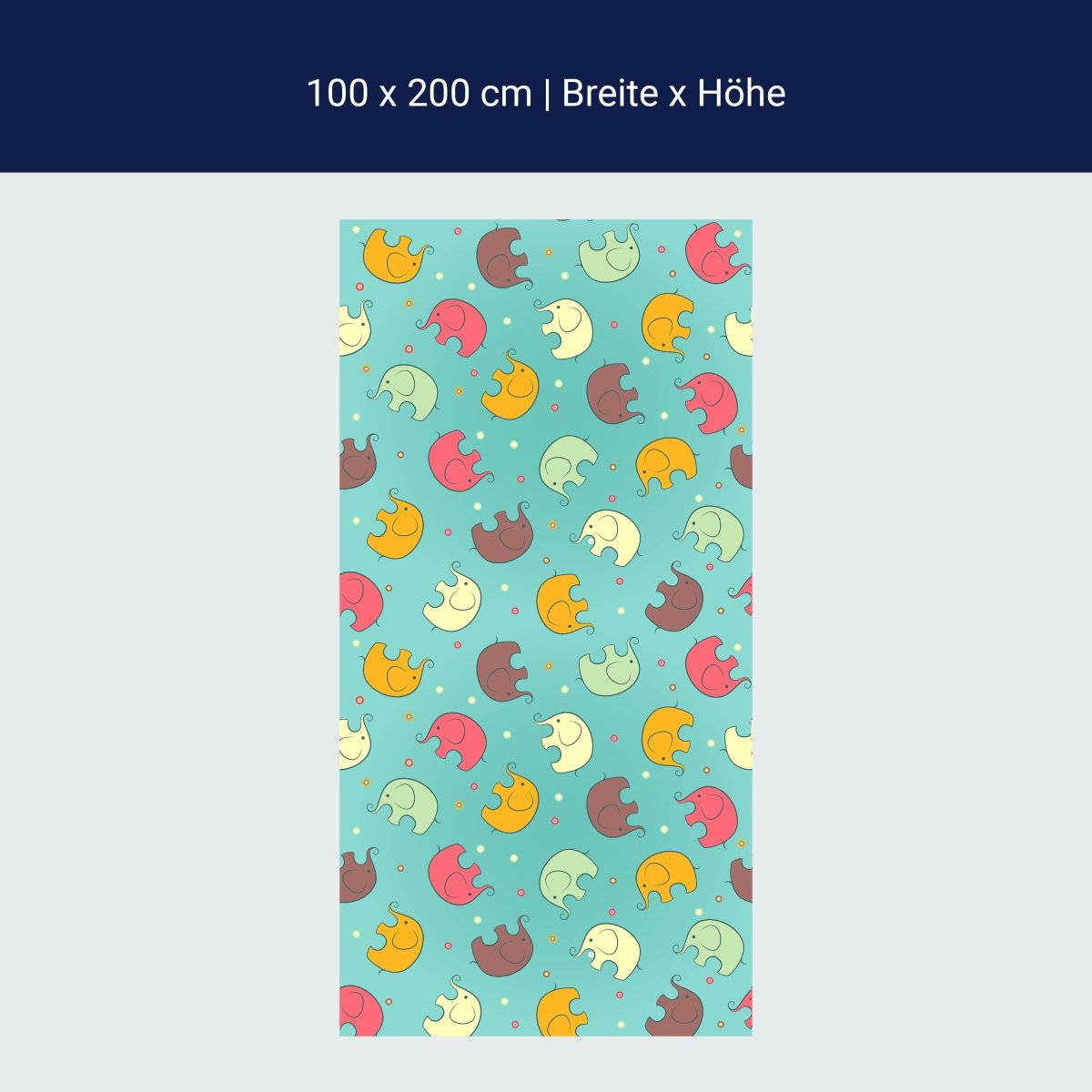 Duschwand Elefant gemusterten Hintergrund M0987 Duschwand Elefant gemusterten Hintergrund M0987