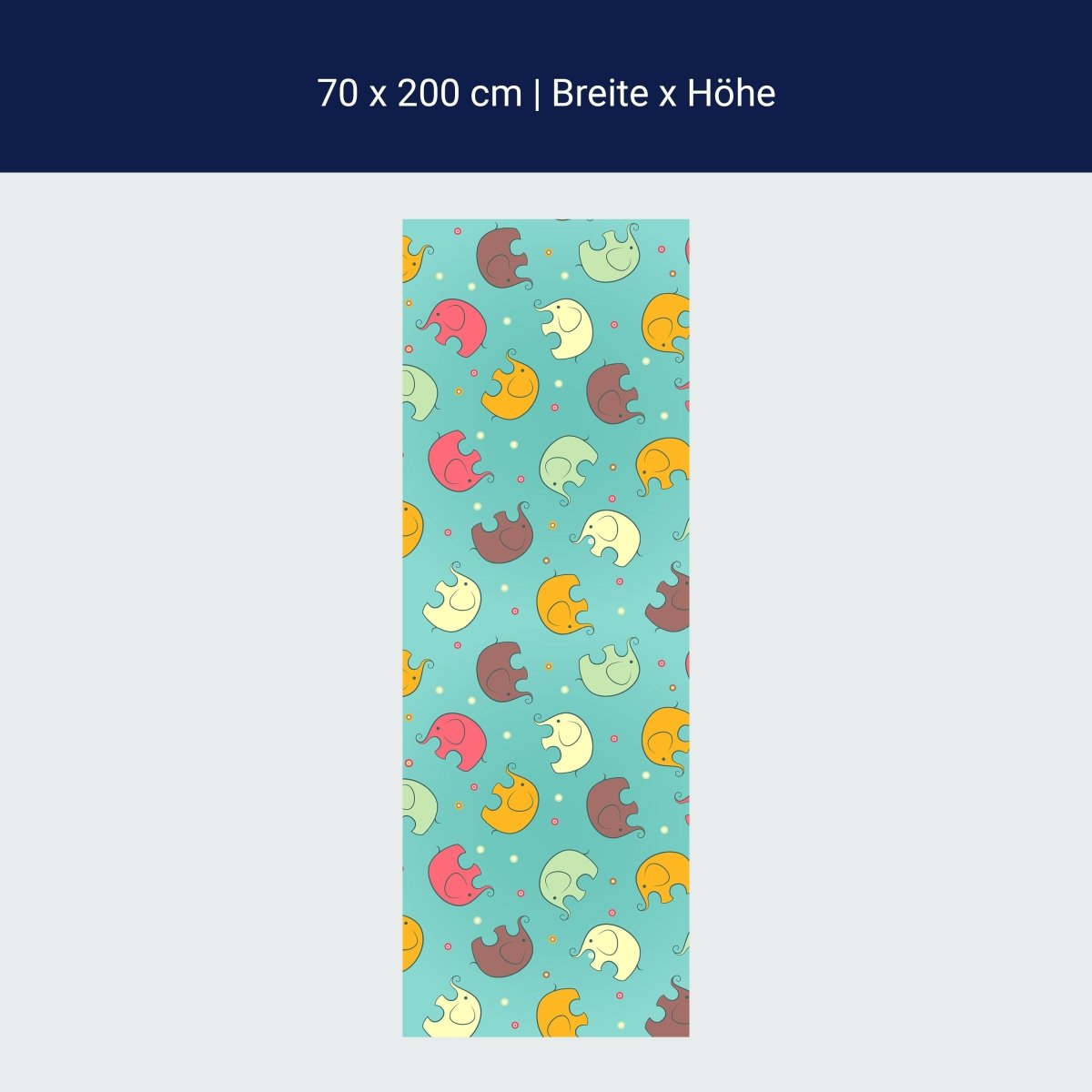 Duschwand Elefant gemusterten Hintergrund M0987 Duschwand Elefant gemusterten Hintergrund M0987