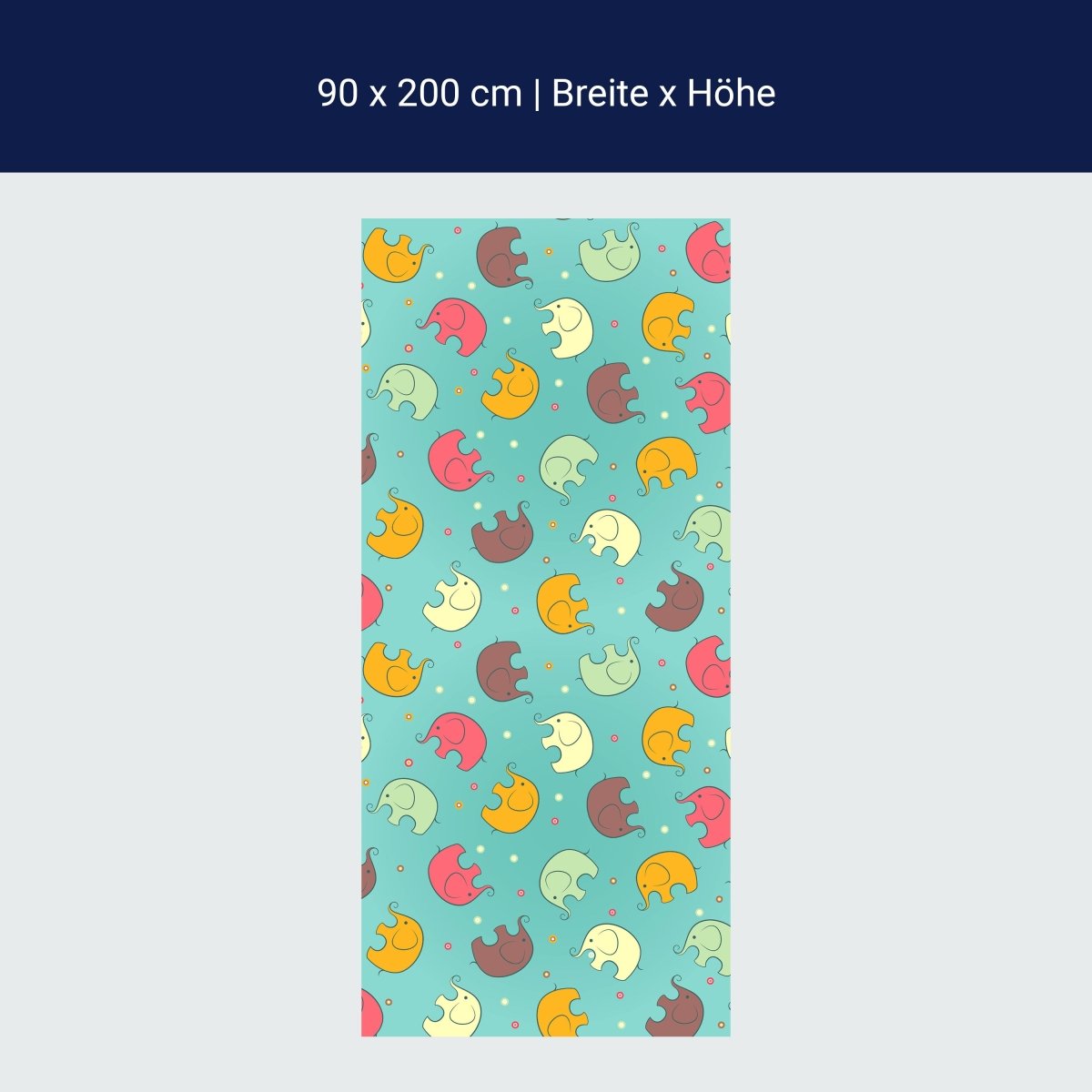 Duschwand Elefant gemusterten Hintergrund M0987 Duschwand Elefant gemusterten Hintergrund M0987