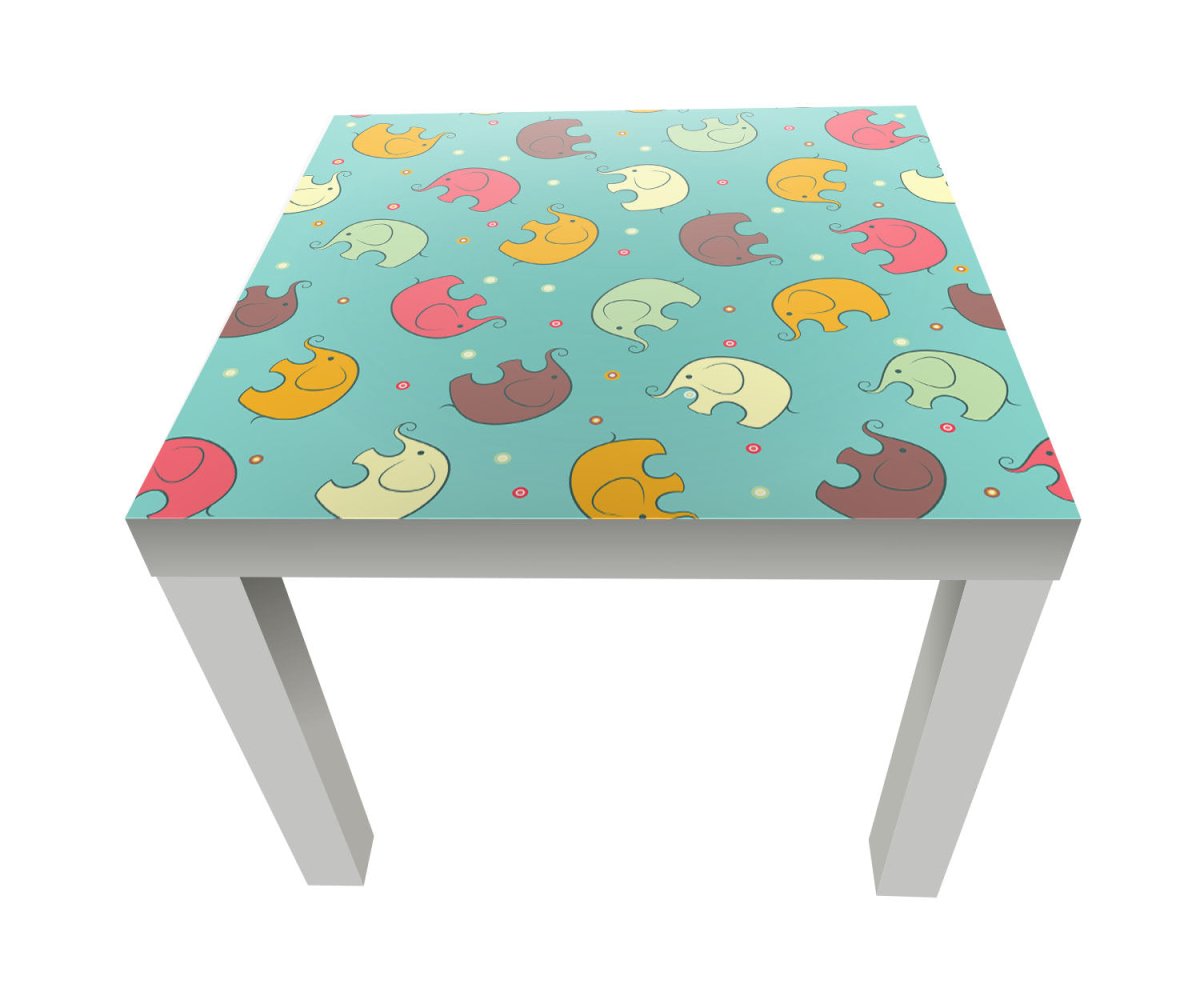 Beistelltisch Elefant gemusterten Hintergrund M0987 entdecken - Bild 1 Beistelltisch Elefant gemusterten Hintergrund M0987 entdecken - Bild 1