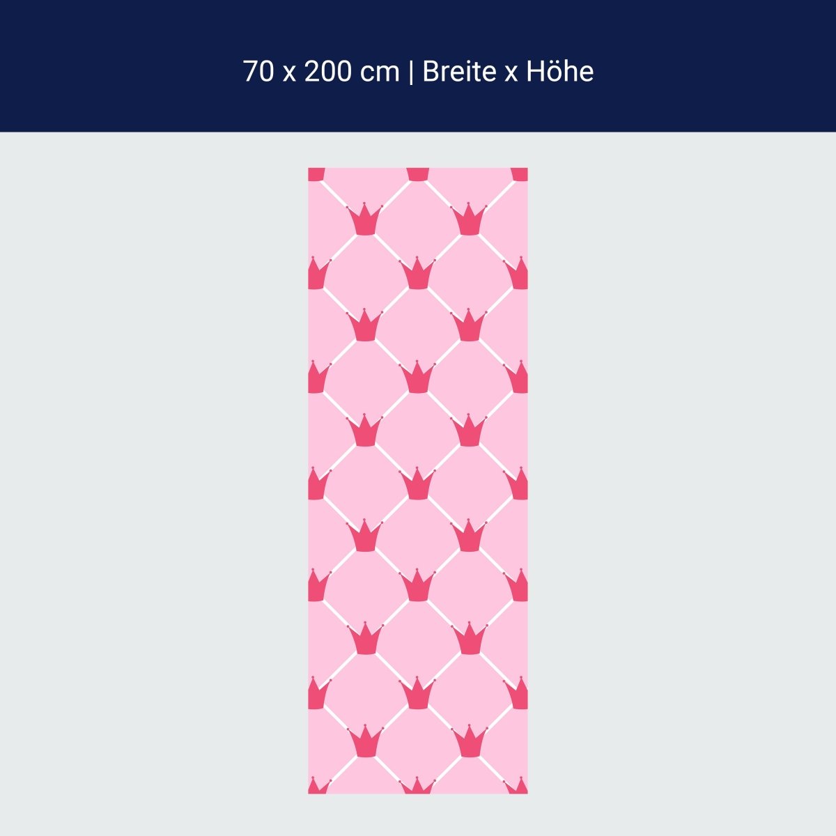 Duschwand Prinzessin Kronen M0989 Duschwand Prinzessin Kronen M0989