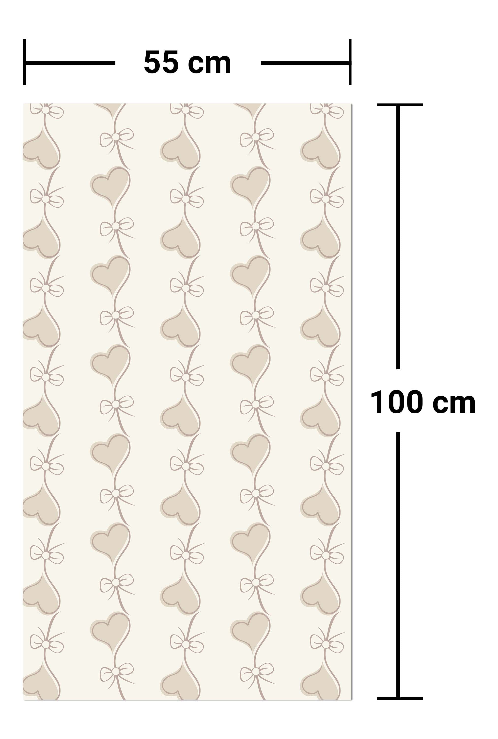 Garderobe Retro Herzen auf Beige Hintergrund M0993 entdecken - Bild 7 Garderobe Retro Herzen auf Beige Hintergrund M0993 entdecken - Bild 7