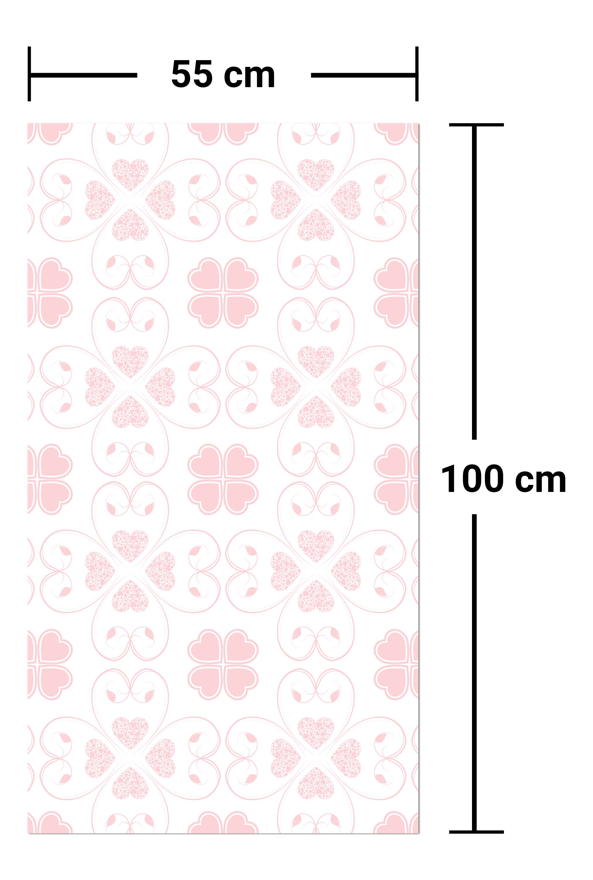 Garderobe Rosa Herzmuster M0995 entdecken - Bild 7 Garderobe Rosa Herzmuster M0995 entdecken - Bild 7