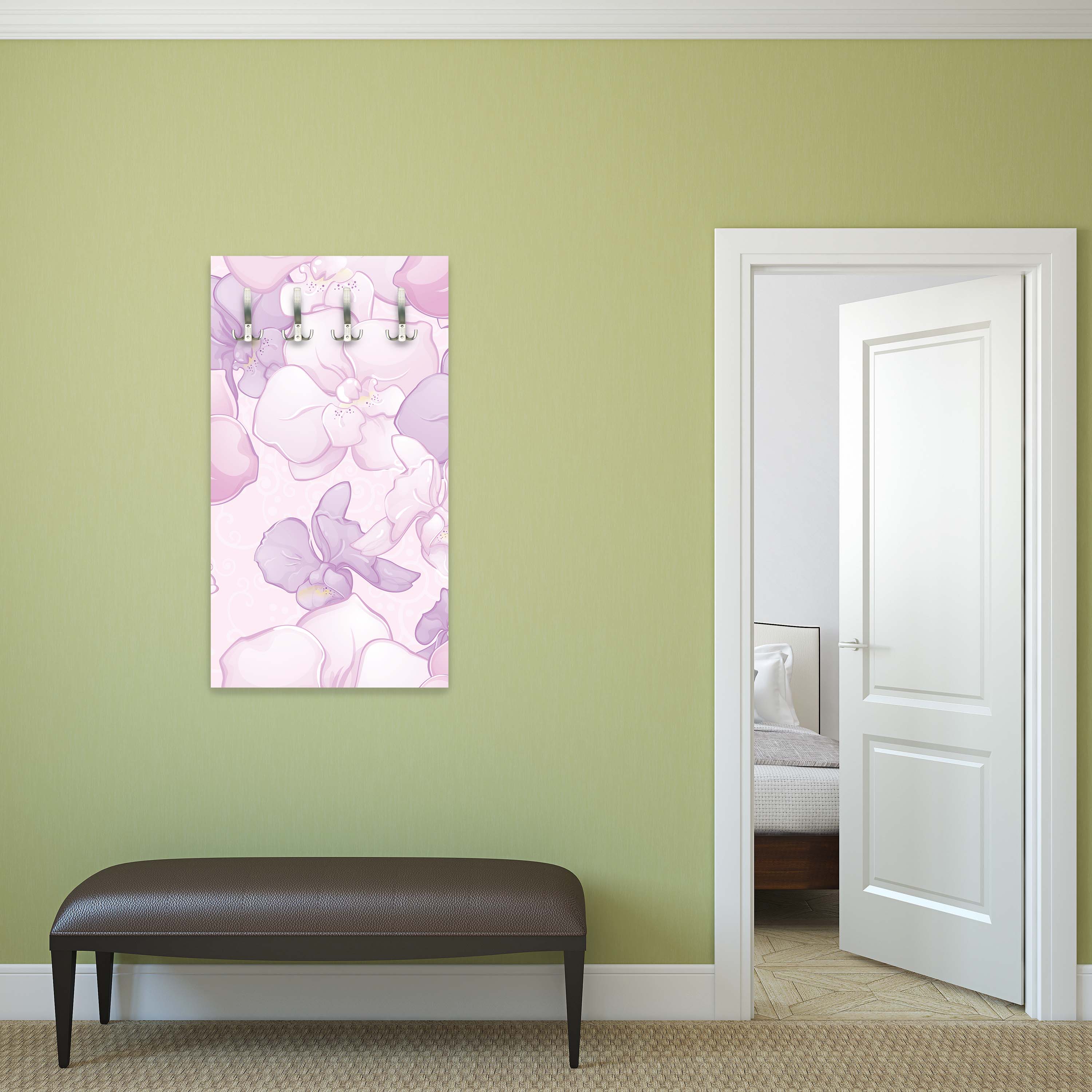 Garderobe Elegantes Blumenmotiv M0998 entdecken - Bild 2 Garderobe Elegantes Blumenmotiv M0998 entdecken - Bild 2