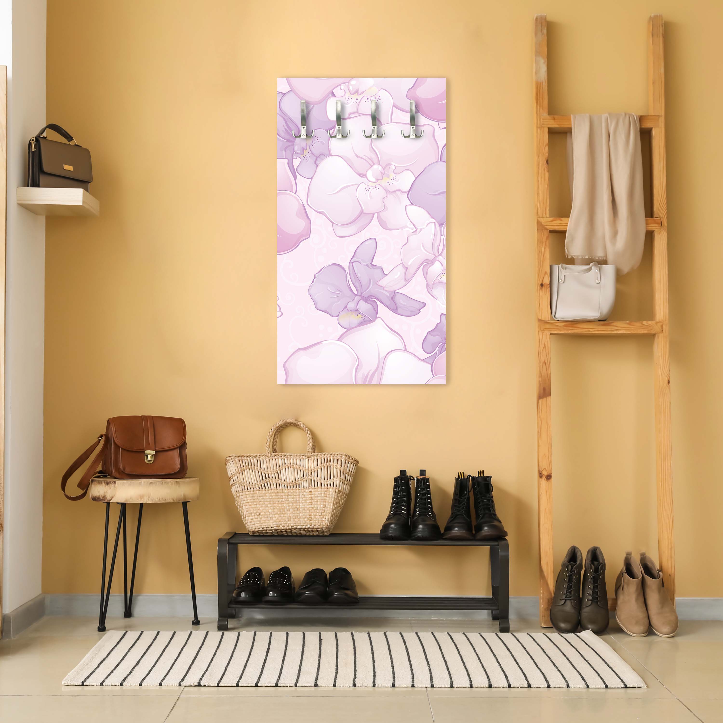 Garderobe Elegantes Blumenmotiv M0998 entdecken - Bild 5 Garderobe Elegantes Blumenmotiv M0998 entdecken - Bild 5