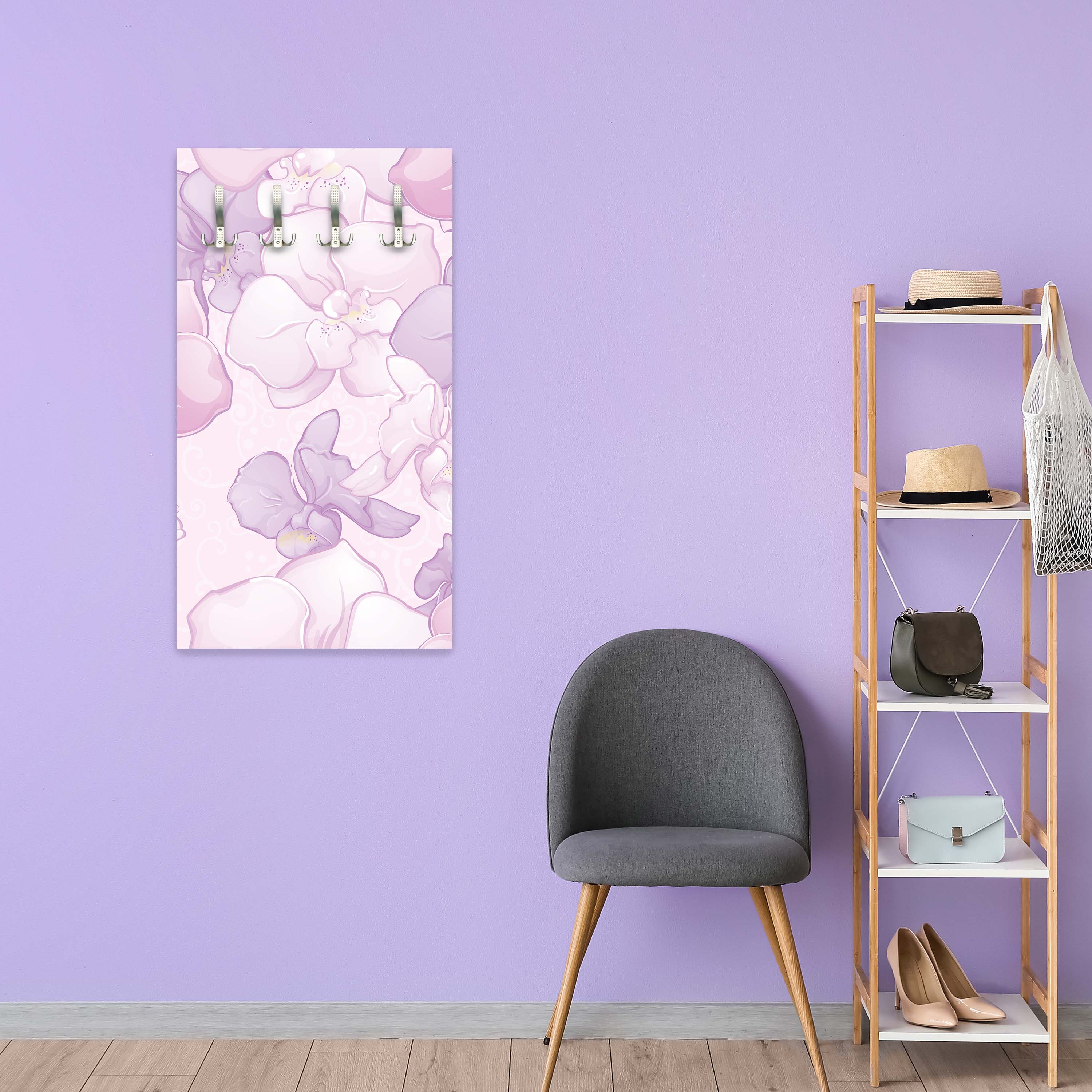 Garderobe Elegantes Blumenmotiv M0998 entdecken - Bild 6 Garderobe Elegantes Blumenmotiv M0998 entdecken - Bild 6