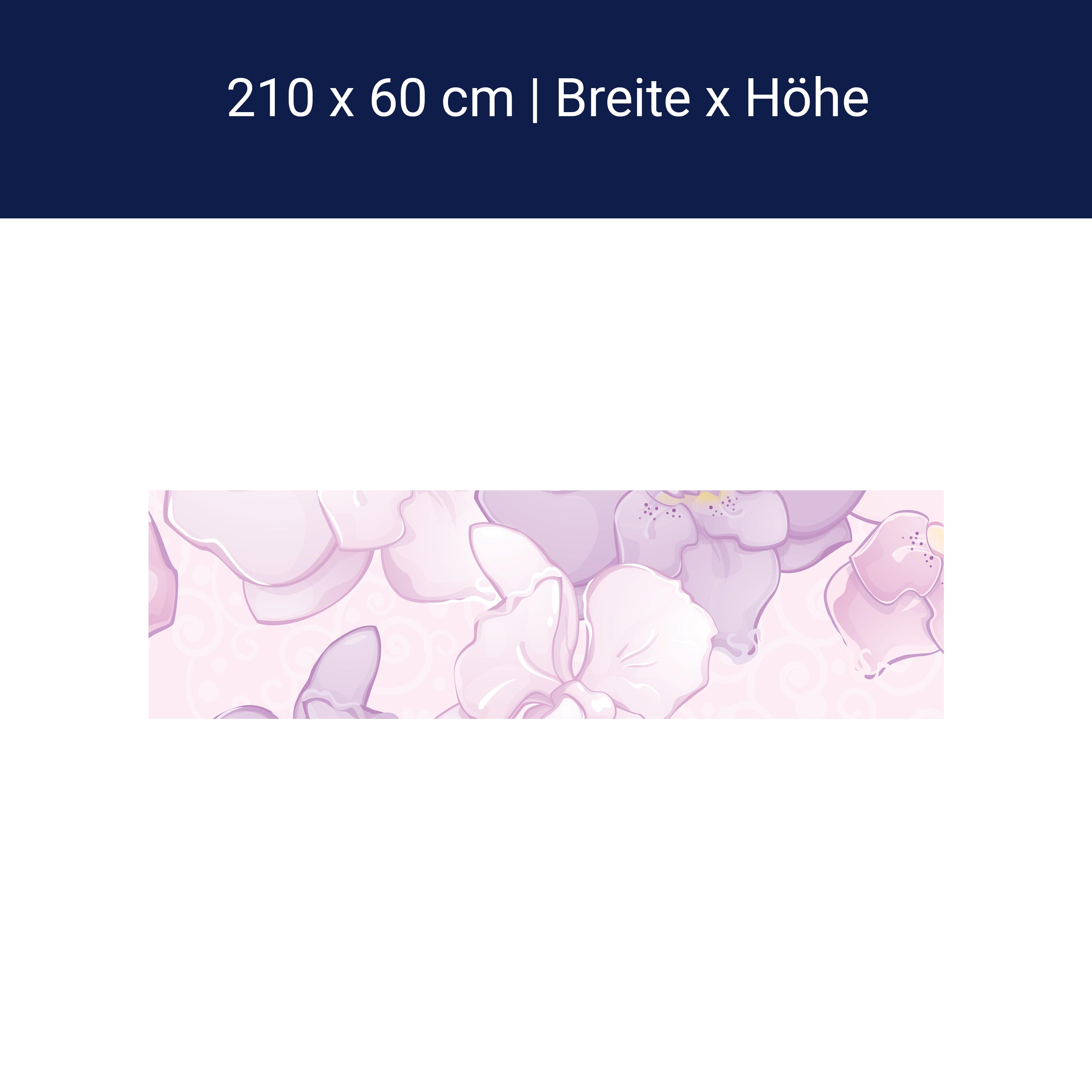 Küchenrückwand Elegantes Blumenmotiv M0998 Küchenrückwand Elegantes Blumenmotiv M0998