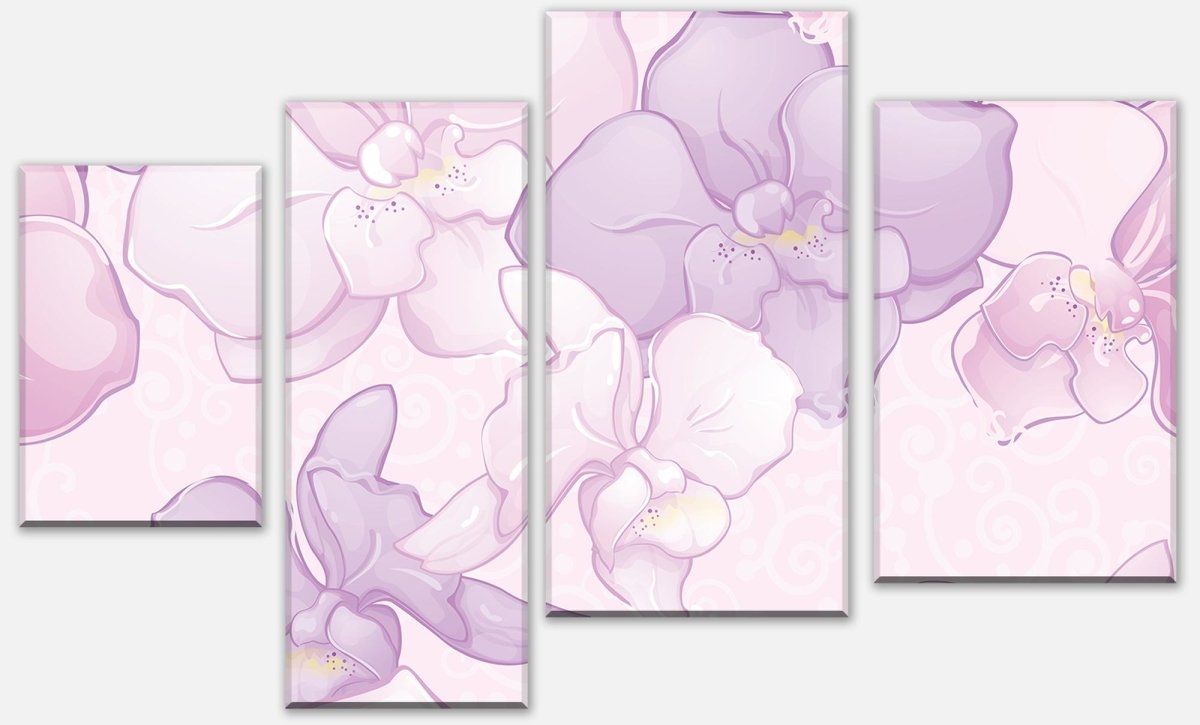 Leinwandbild Mehrteiler Elegantes Blumenmotiv M0998 Leinwandbild Mehrteiler Elegantes Blumenmotiv M0998