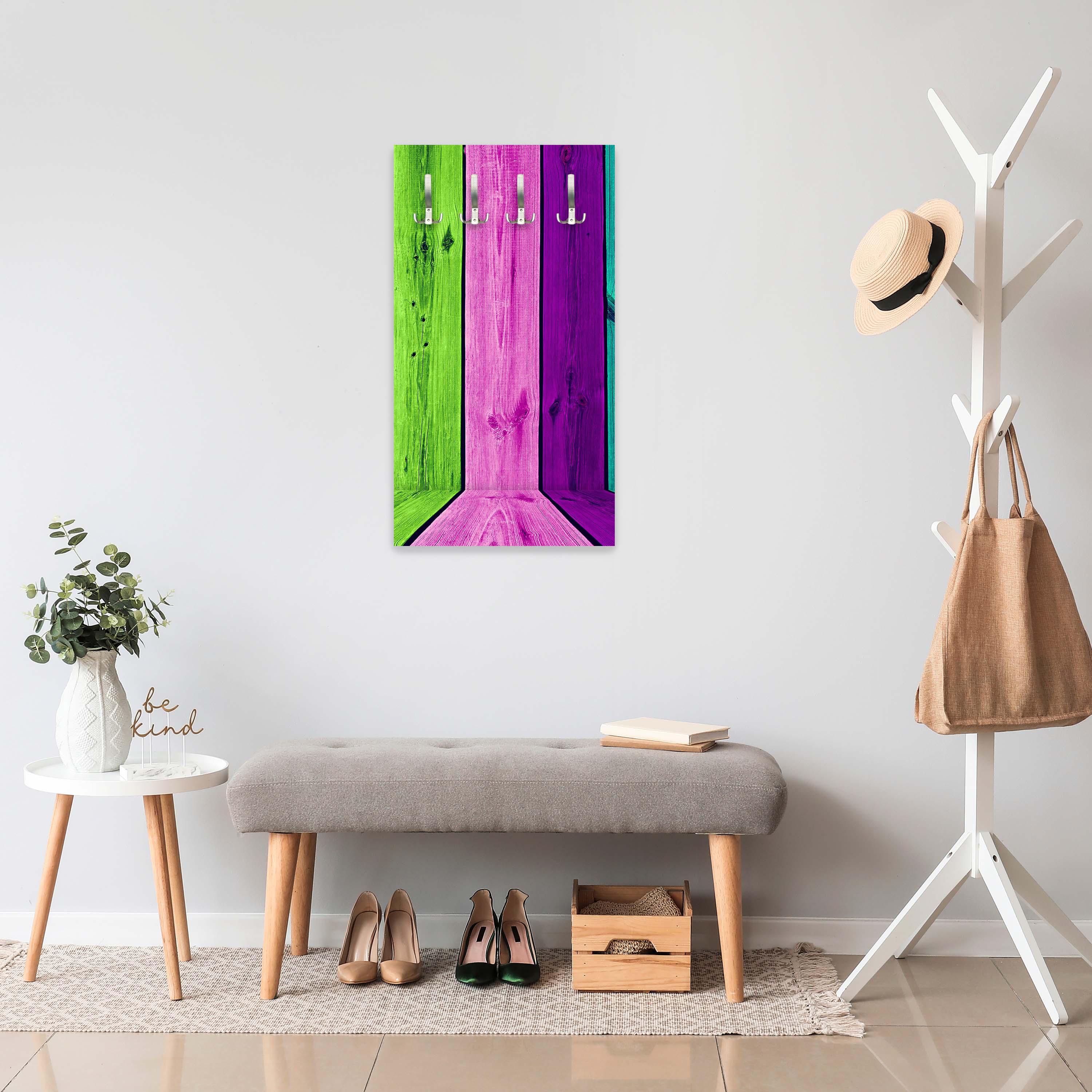 Garderobe Mehrfarbiger hölzerner Raum M1000 entdecken - Bild 6 Garderobe Mehrfarbiger hölzerner Raum M1000 entdecken - Bild 6