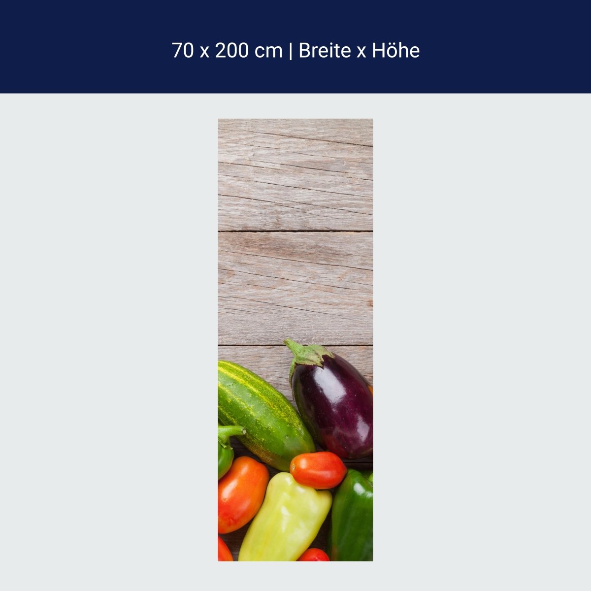 Duschwand Frisches Gartengemüse M1011 Duschwand Frisches Gartengemüse M1011