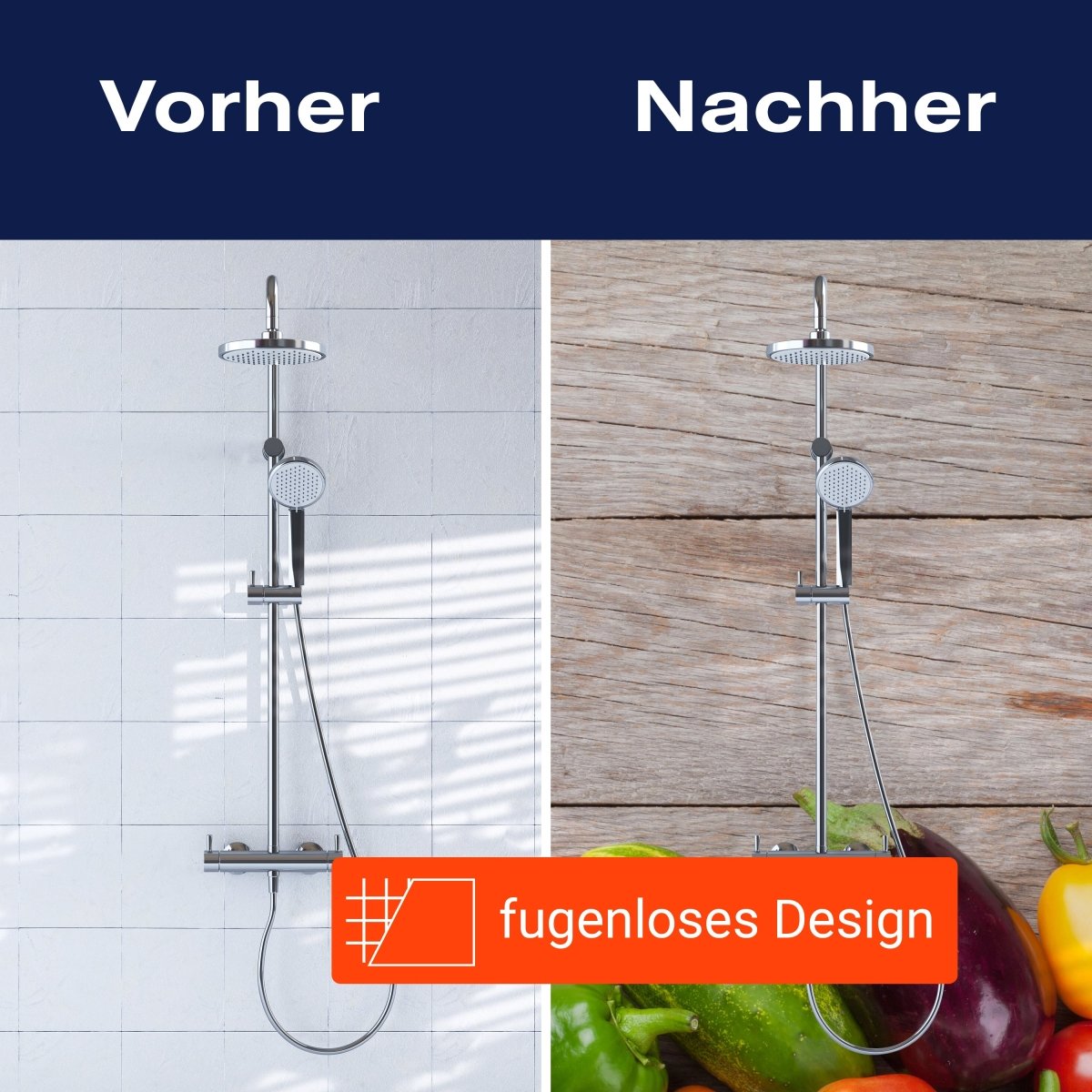 Duschwand Frisches Gartengemüse M1011 entdecken - Bild 9 Duschwand Frisches Gartengemüse M1011 entdecken - Bild 9