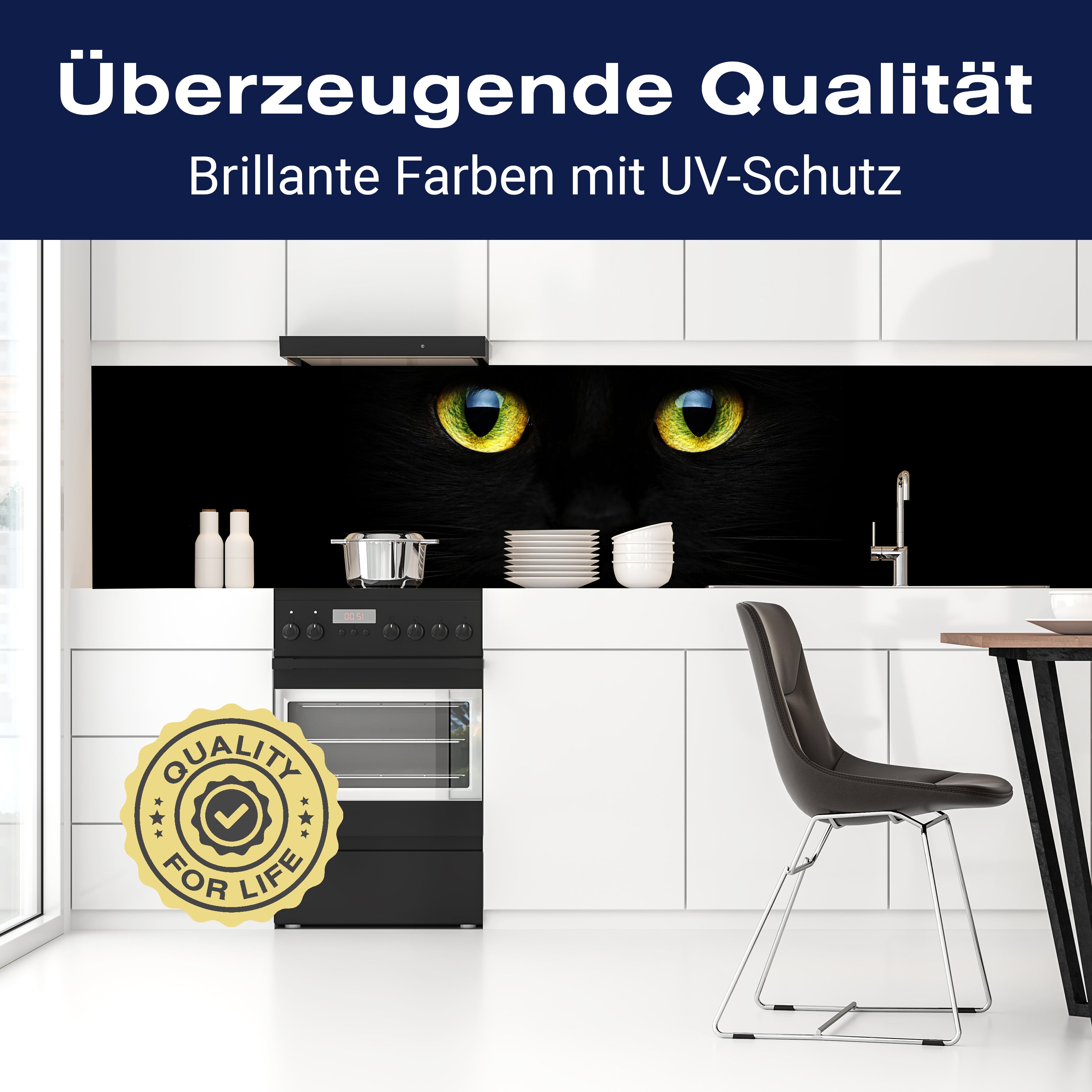 Küchenrückwand Mysteriöse Katzenaugen M1015 entdecken - Bild 2 Küchenrückwand Mysteriöse Katzenaugen M1015 entdecken - Bild 2