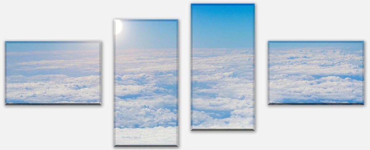 Leinwandbild Mehrteiler Wolkenboden M1016 Leinwandbild Mehrteiler Wolkenboden M1016