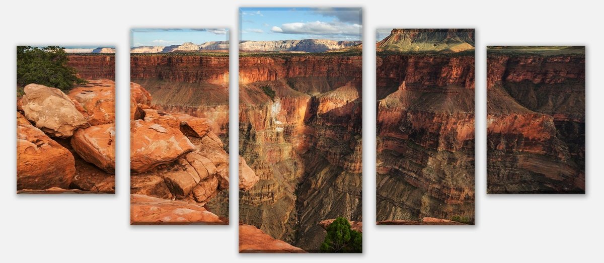 Leinwandbild Mehrteiler Der Grand Canyon M1017 entdecken - Bild 1 Leinwandbild Mehrteiler Der Grand Canyon M1017 entdecken - Bild 1