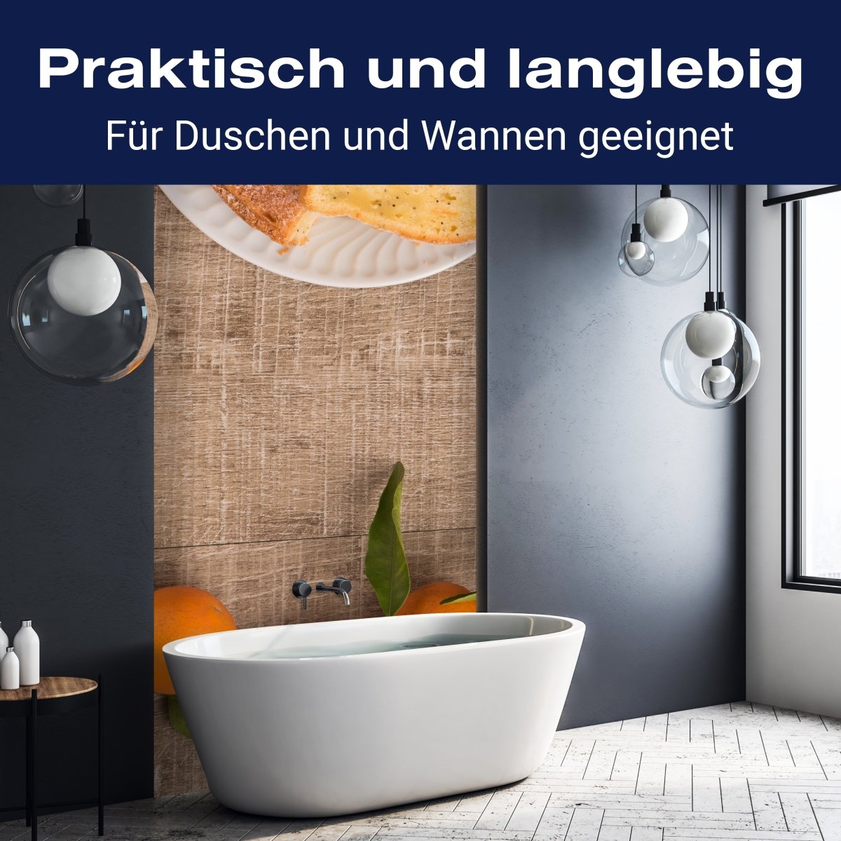 Duschwand Frische Clementinen und Kuchen M1018 entdecken - Bild 3 Duschwand Frische Clementinen und Kuchen M1018 entdecken - Bild 3