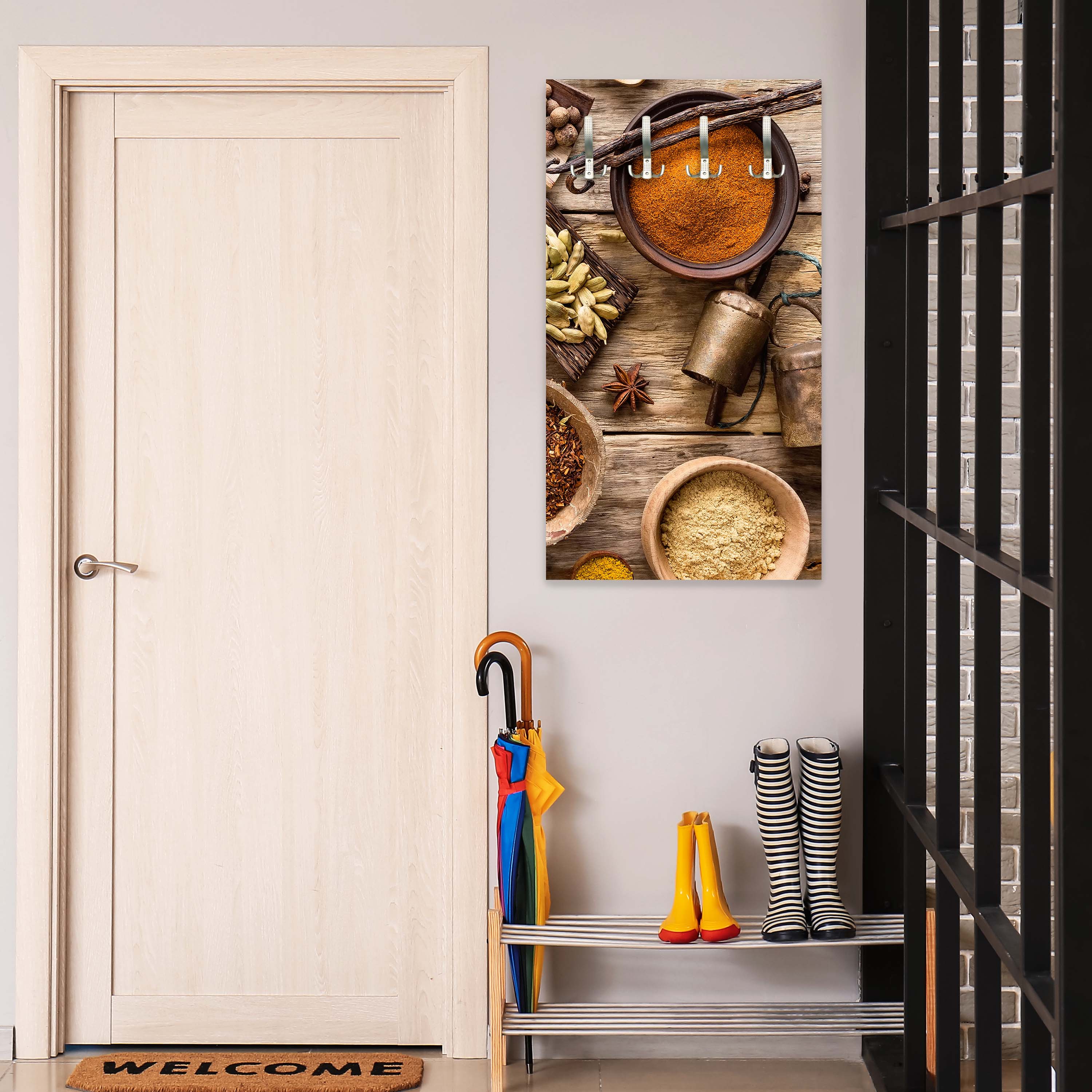 Garderobe Vielzahl von Gewürzen M1019 entdecken - Bild 2 Garderobe Vielzahl von Gewürzen M1019 entdecken - Bild 2