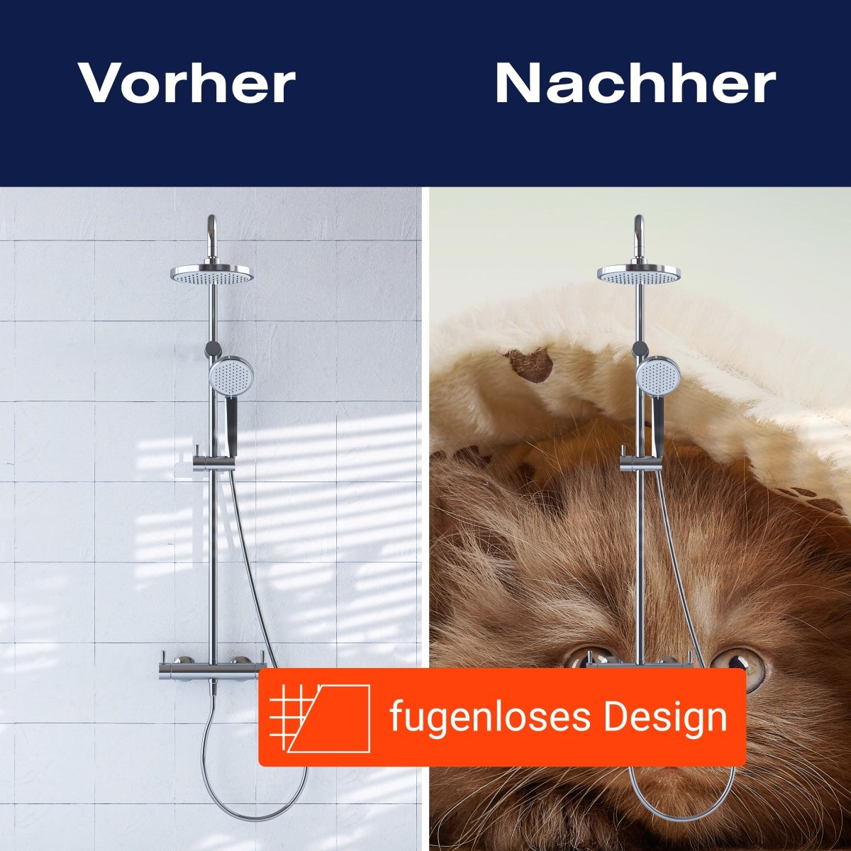 Duschwand Braunes britisches langhaariges Kätzchen M1023 entdecken - Bild 9 Duschwand Braunes britisches langhaariges Kätzchen M1023 entdecken - Bild 9