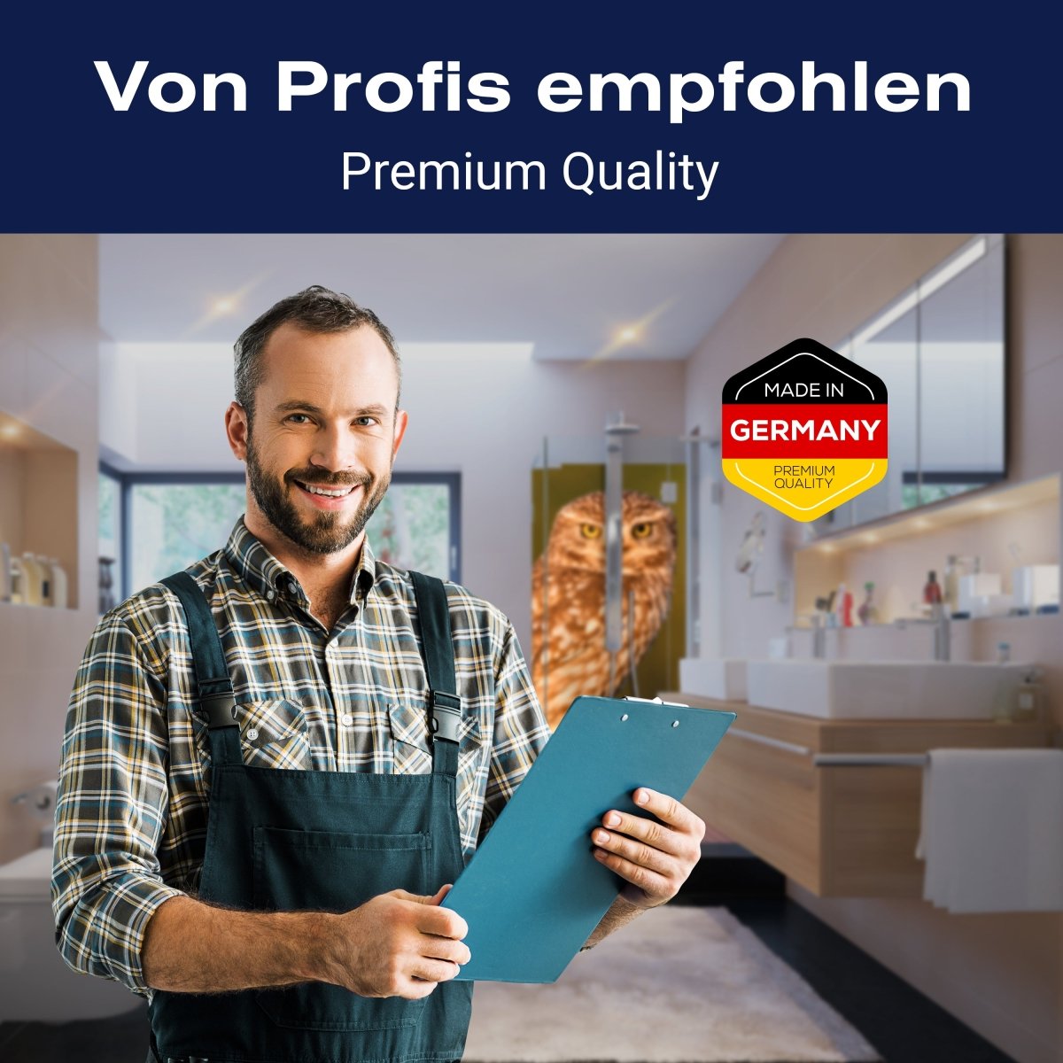 Duschwand Kleine Eule, Baumstamm M1026 entdecken - Bild 5 Duschwand Kleine Eule, Baumstamm M1026 entdecken - Bild 5