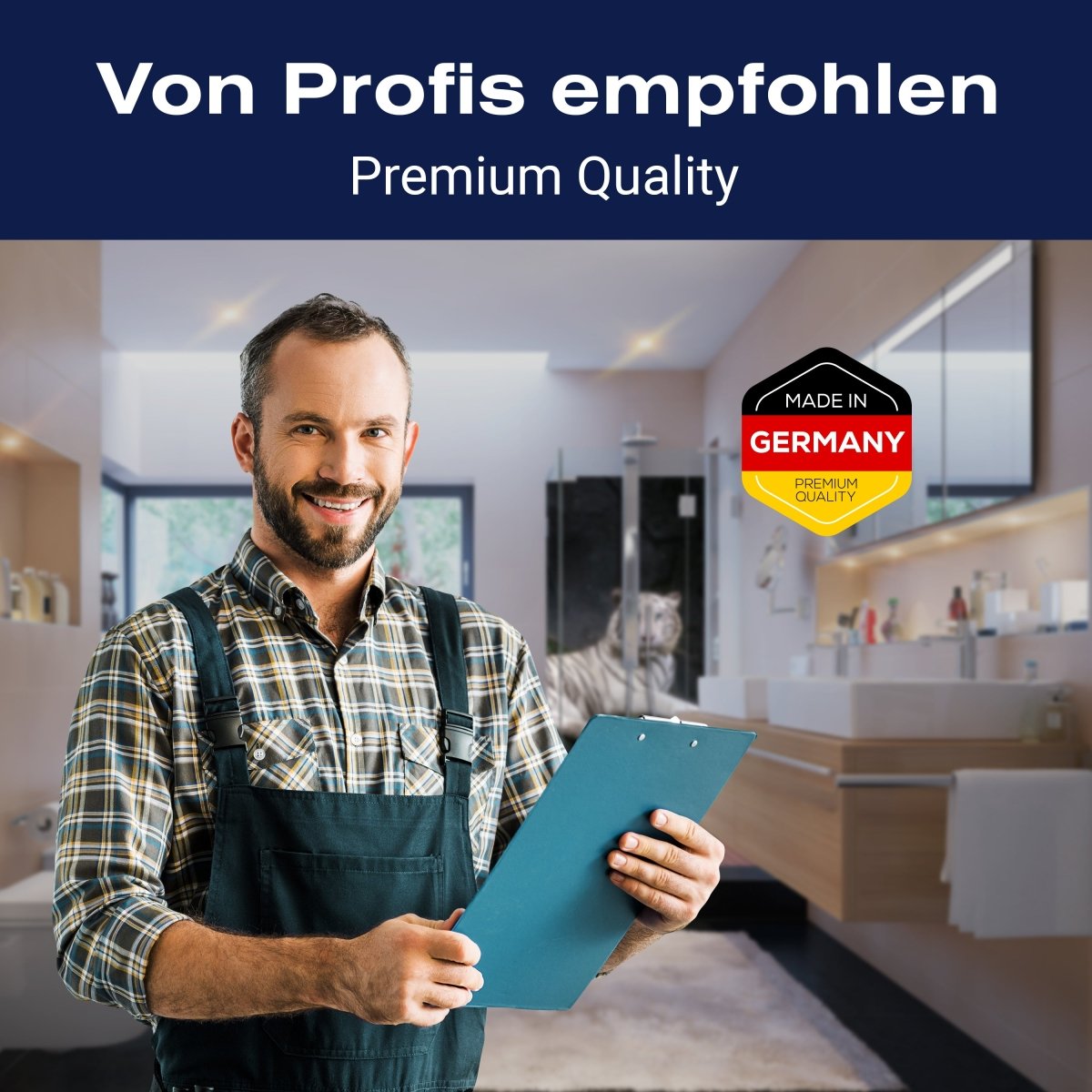 Duschwand Weißer Tiger, Höhle M1027 entdecken - Bild 5 Duschwand Weißer Tiger, Höhle M1027 entdecken - Bild 5