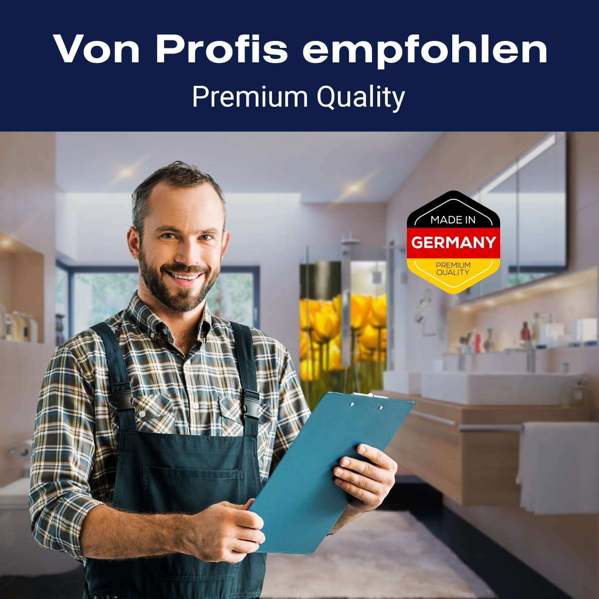 Duschwand Tulpen im Garten M1030 entdecken - Bild 5 Duschwand Tulpen im Garten M1030 entdecken - Bild 5