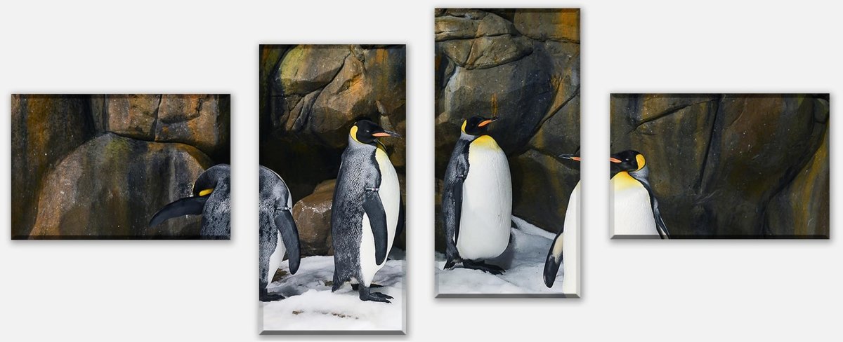Leinwandbild Mehrteiler Kaiserpinguine M1031 Leinwandbild Mehrteiler Kaiserpinguine M1031