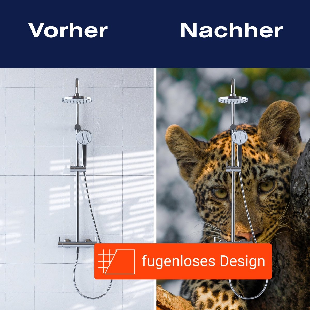 Duschwand Leopard in Südafrika M1032 entdecken - Bild 9 Duschwand Leopard in Südafrika M1032 entdecken - Bild 9