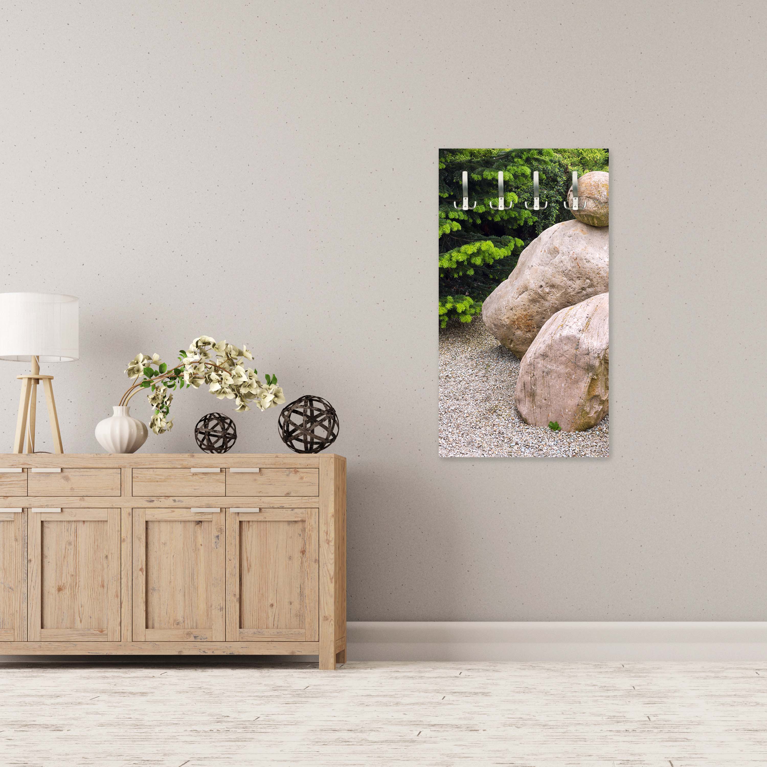 Garderobe Japanischer Zen-Steingarten M1036 entdecken - Bild 5 Garderobe Japanischer Zen-Steingarten M1036 entdecken - Bild 5