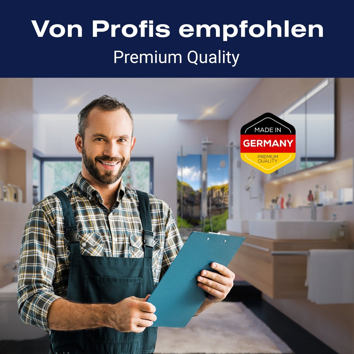 Duschwand Basaltsäulenwasserfall Island M1041 entdecken - Bild 5 Duschwand Basaltsäulenwasserfall Island M1041 entdecken - Bild 5