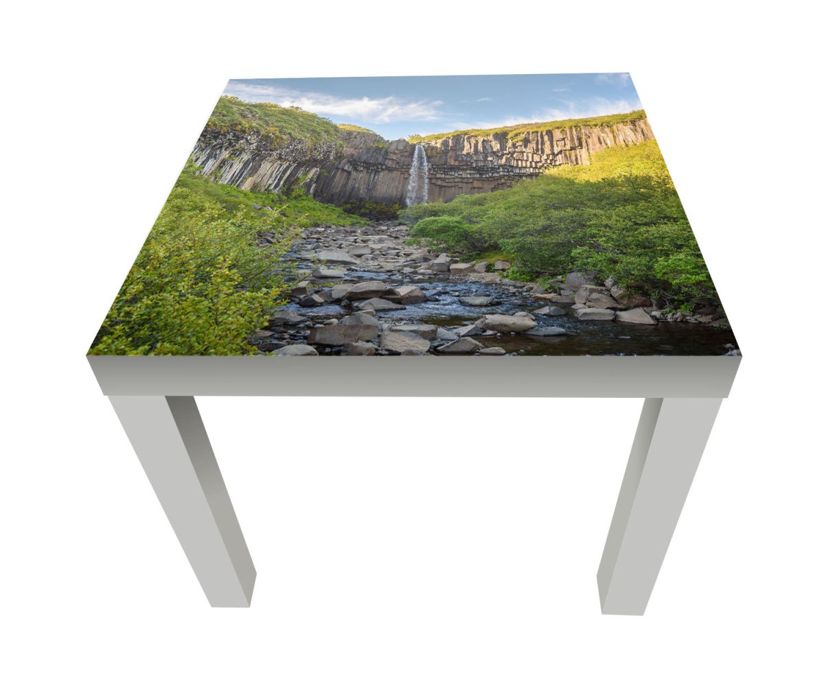 Beistelltisch Basaltsäulenwasserfall Svartifoss, Island M1041 entdecken - Bild 1 Beistelltisch Basaltsäulenwasserfall Svartifoss, Island M1041 entdecken - Bild 1