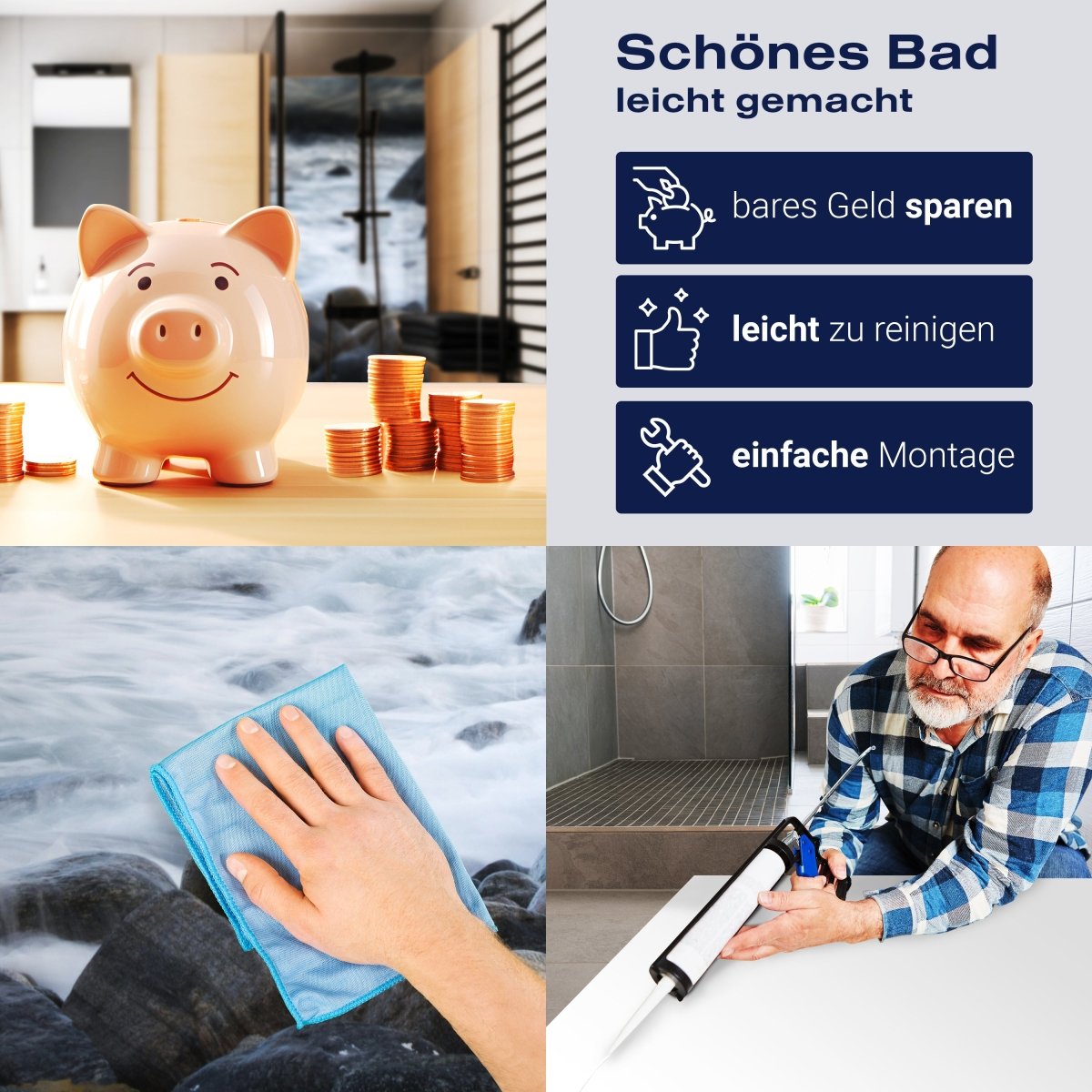 Duschwand Stürmisches Wetter in Alnes M1042 entdecken - Bild 7 Duschwand Stürmisches Wetter in Alnes M1042 entdecken - Bild 7