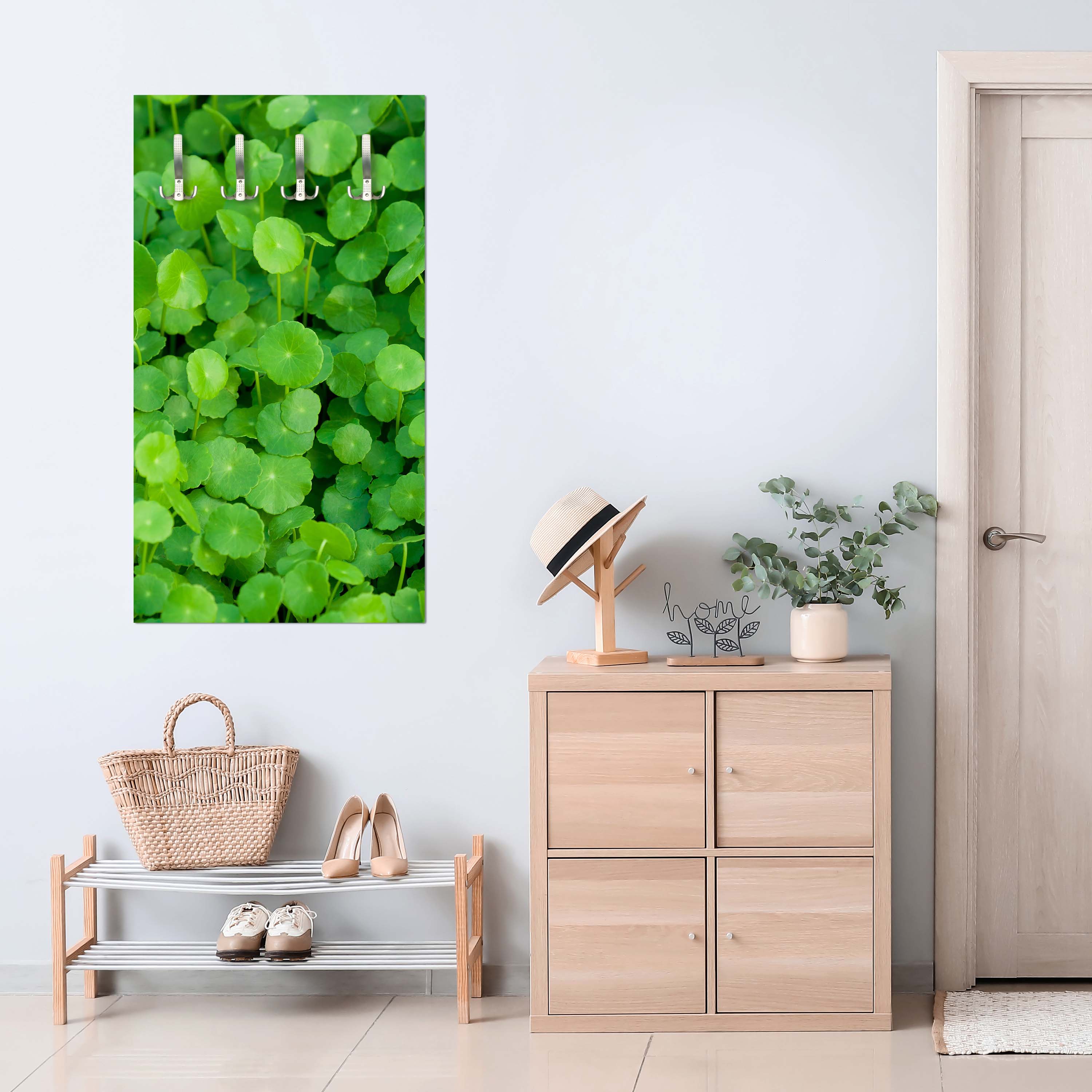 Garderobe Grünpflanzen Hintergrund M1046 entdecken - Bild 2 Garderobe Grünpflanzen Hintergrund M1046 entdecken - Bild 2