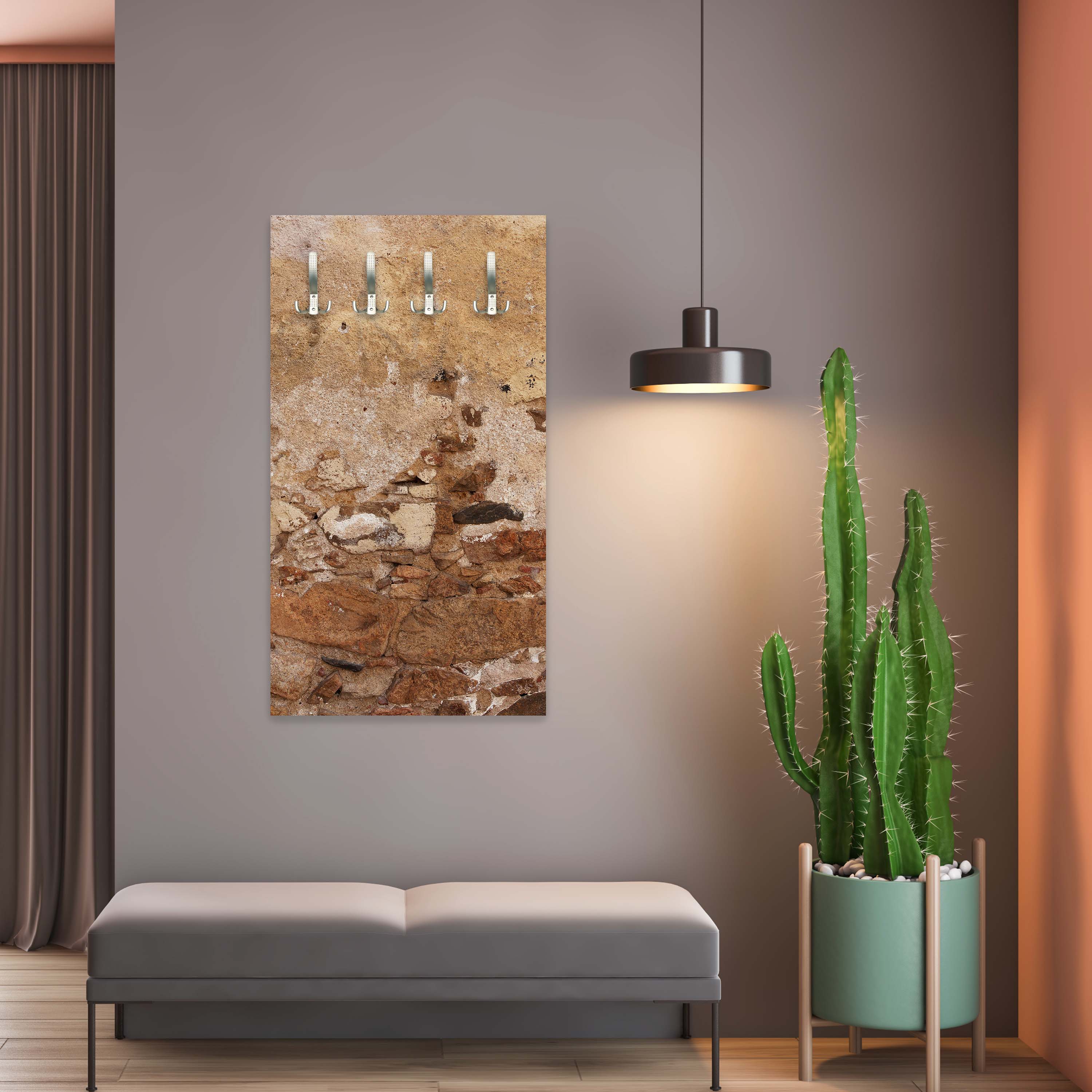 Garderobe Alte Mauer, gebaut aus Stein und Stuck M1051 entdecken - Bild 2 Garderobe Alte Mauer, gebaut aus Stein und Stuck M1051 entdecken - Bild 2