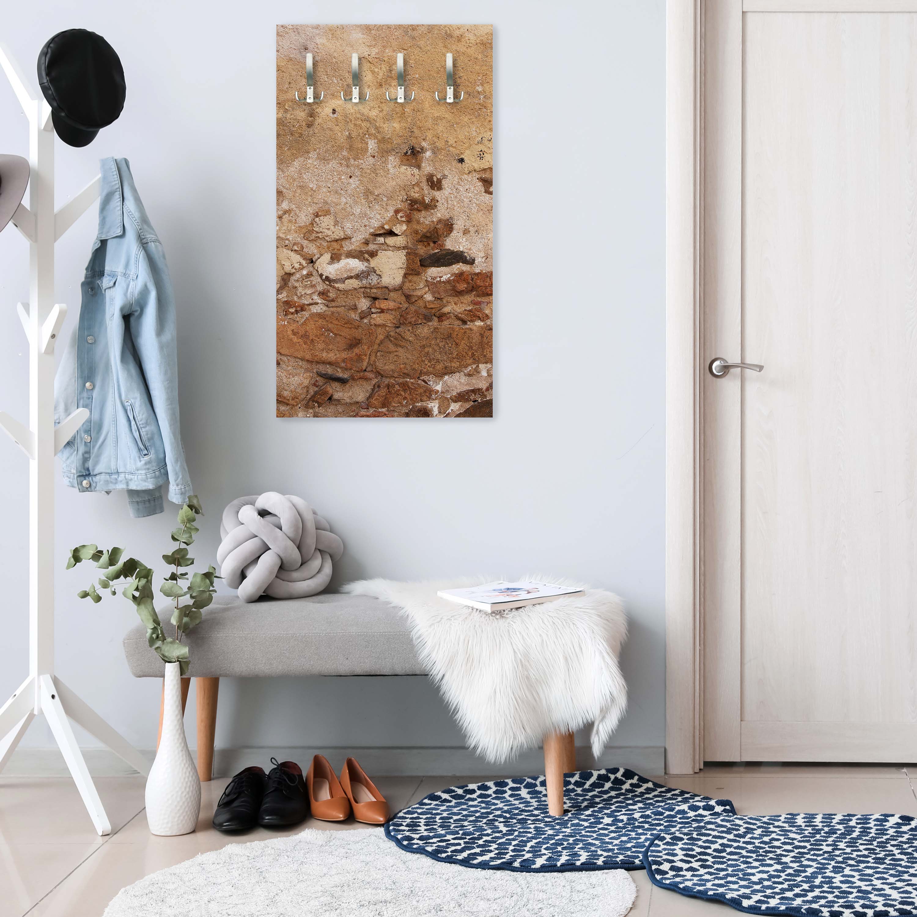 Garderobe Alte Mauer, gebaut aus Stein und Stuck M1051 entdecken - Bild 5 Garderobe Alte Mauer, gebaut aus Stein und Stuck M1051 entdecken - Bild 5