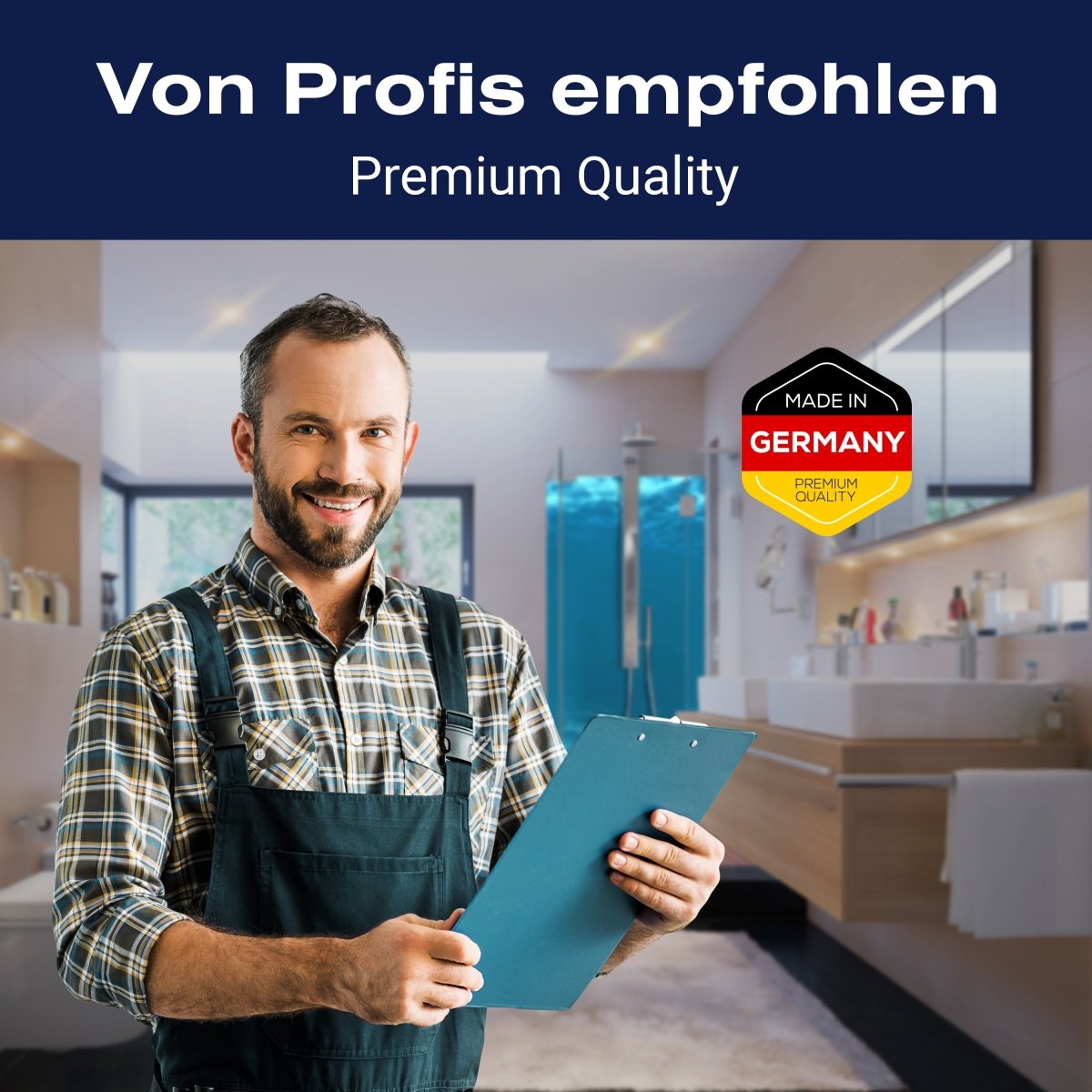 Duschwand Hellblau unter Wasser M1053 entdecken - Bild 5 Duschwand Hellblau unter Wasser M1053 entdecken - Bild 5