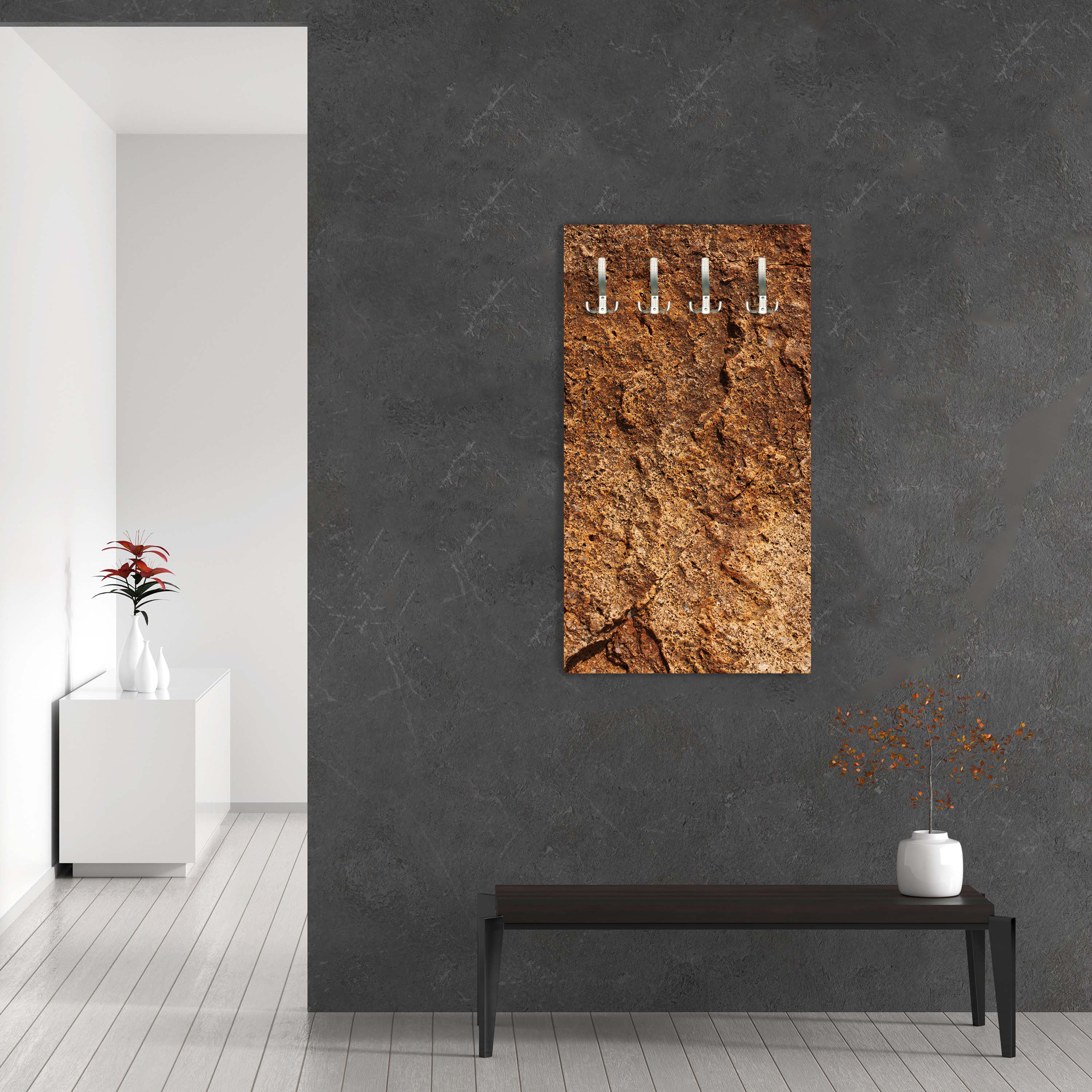 Garderobe Stein gelb-rote Farbe M1054 entdecken - Bild 5 Garderobe Stein gelb-rote Farbe M1054 entdecken - Bild 5