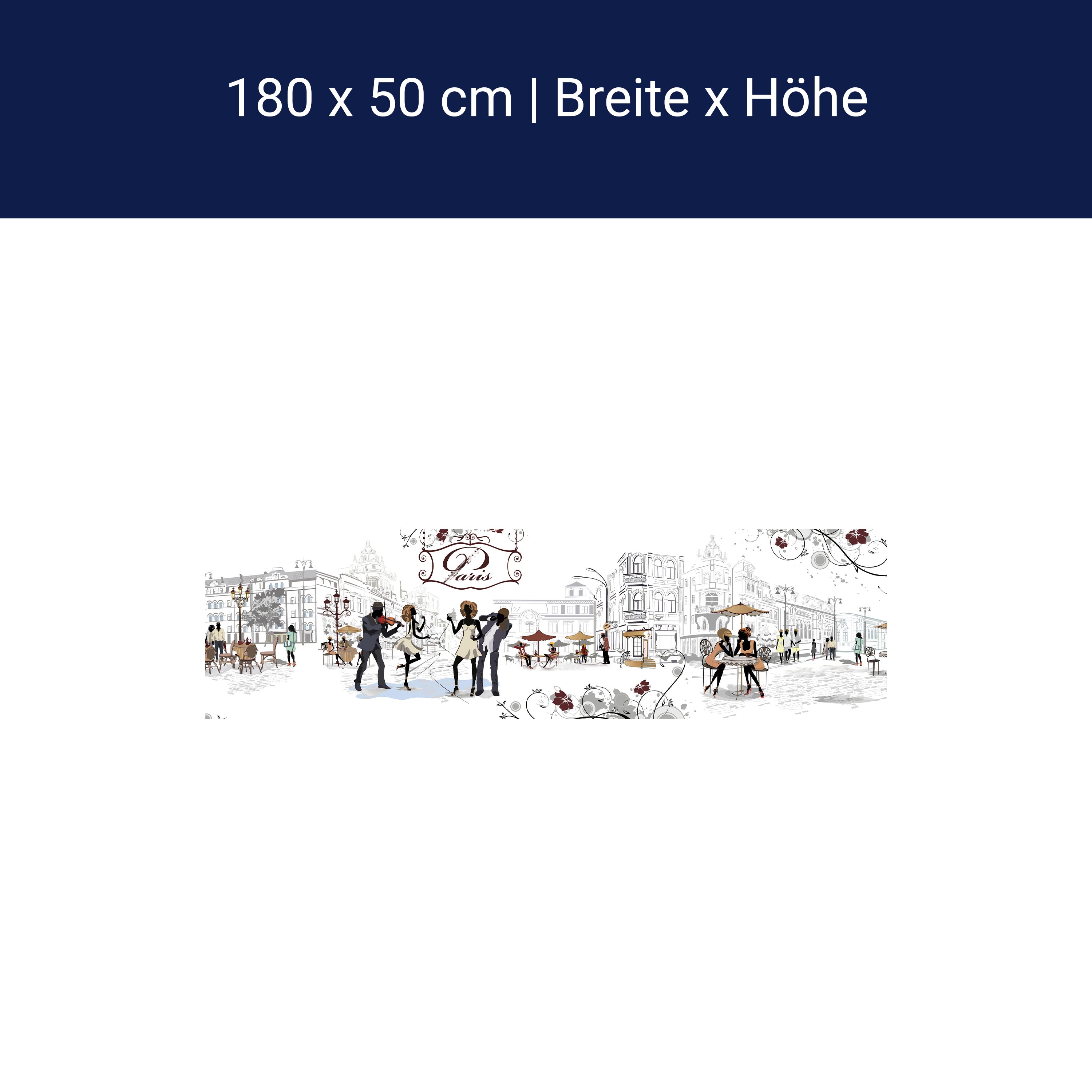 Küchenrückwand Paris Stadt Ranken Leben Popart M1086 Küchenrückwand Paris Stadt Ranken Leben Popart M1086