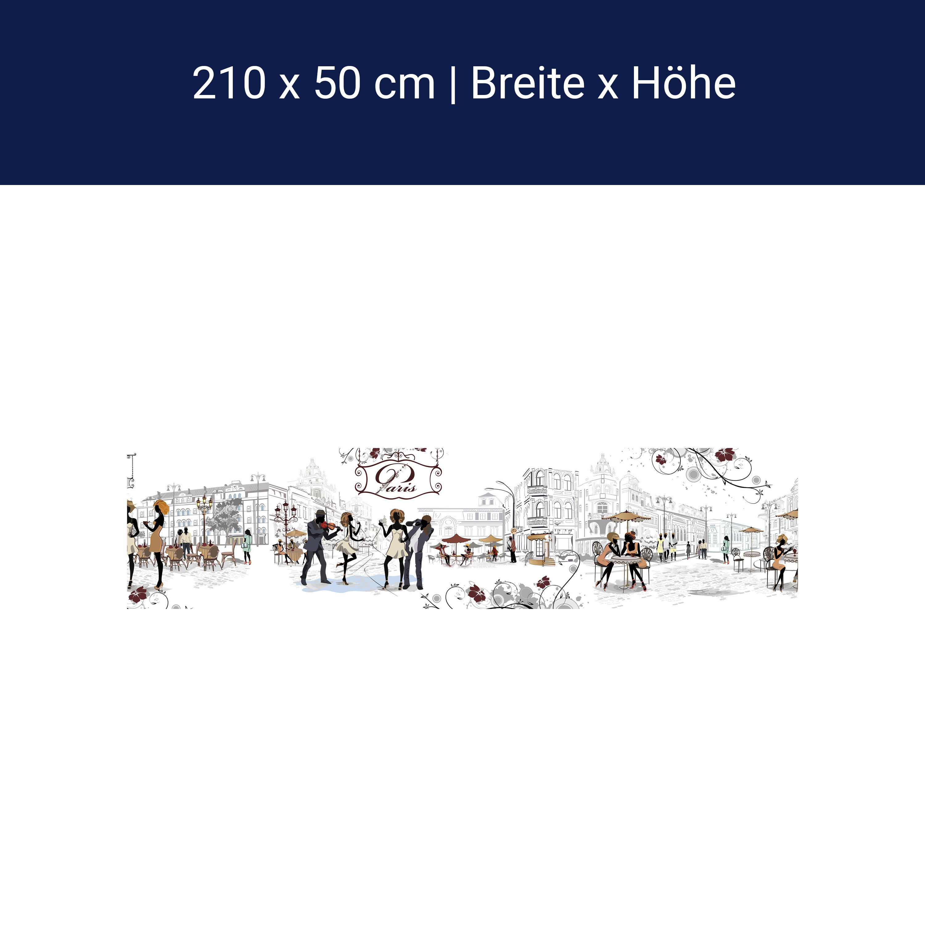 Küchenrückwand Paris Stadt Ranken Leben Popart M1086 Küchenrückwand Paris Stadt Ranken Leben Popart M1086