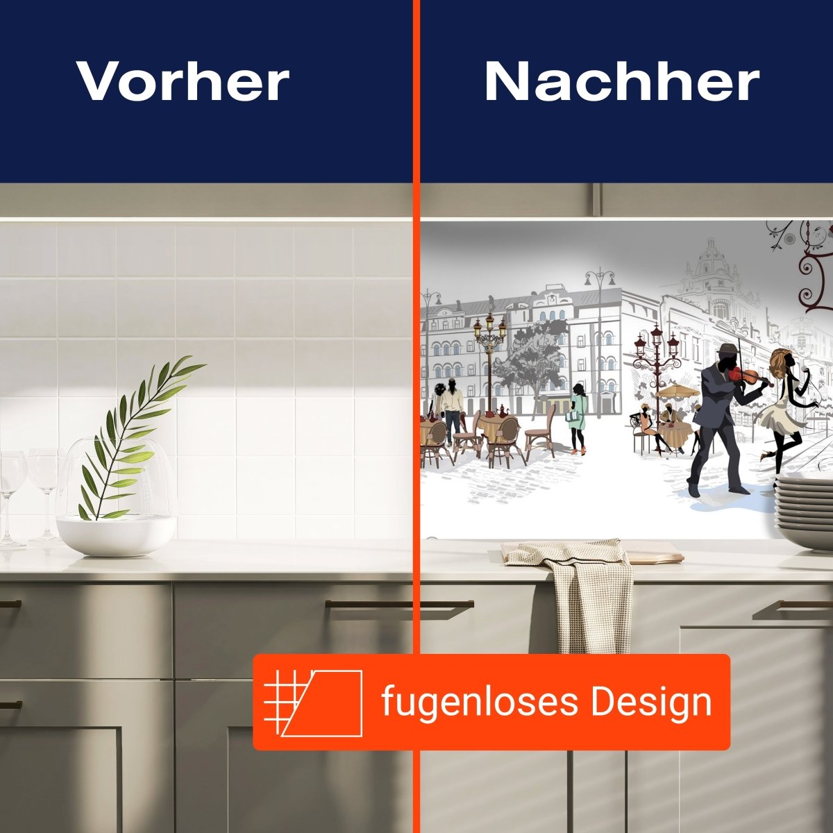 Küchenrückwand Paris Stadt Ranken Leben Popart M1086 entdecken - Bild 9 Küchenrückwand Paris Stadt Ranken Leben Popart M1086 entdecken - Bild 9