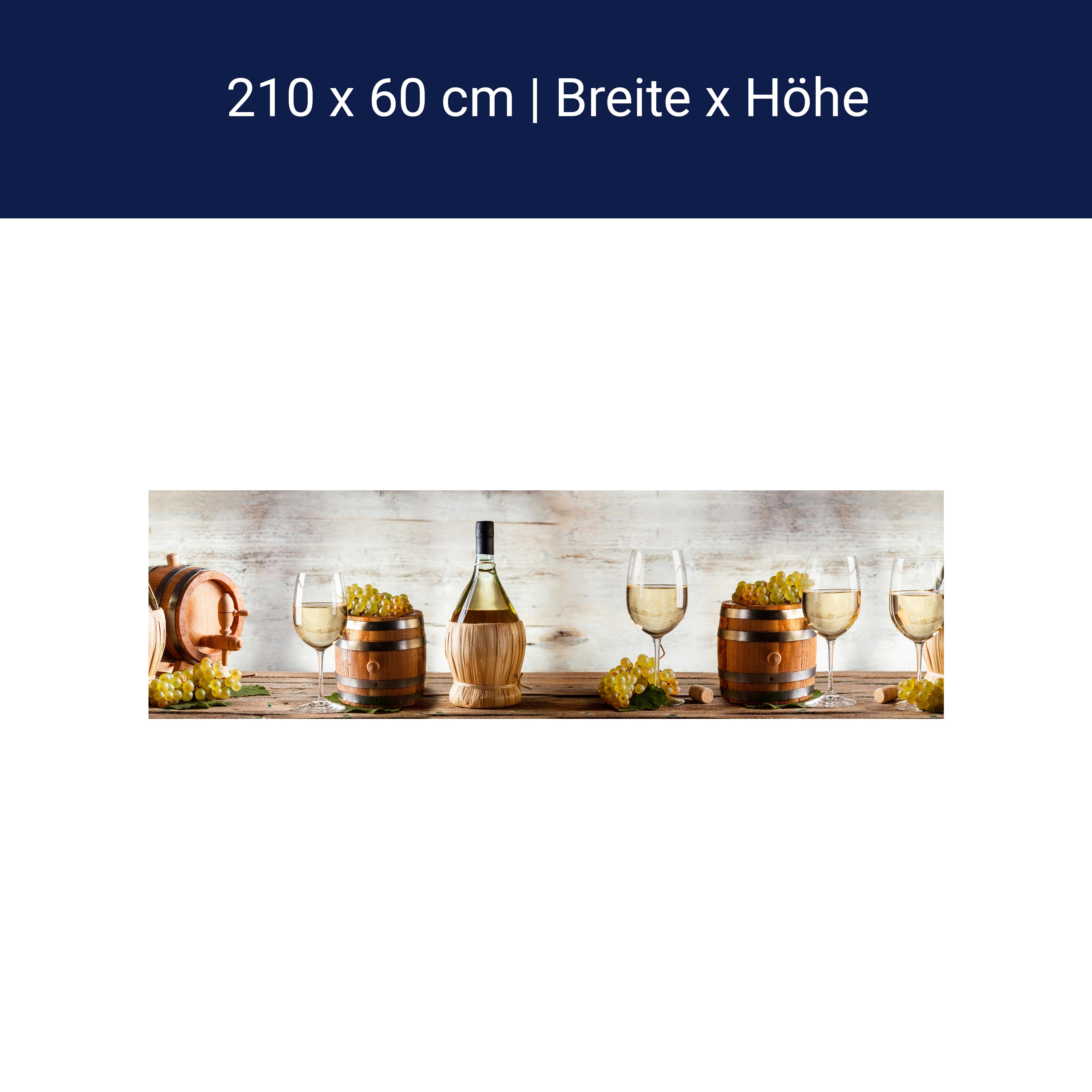 Küchenrückwand Wein Korken Holz Fass Weintrauben Glas M1089 Küchenrückwand Wein Korken Holz Fass Weintrauben Glas M1089