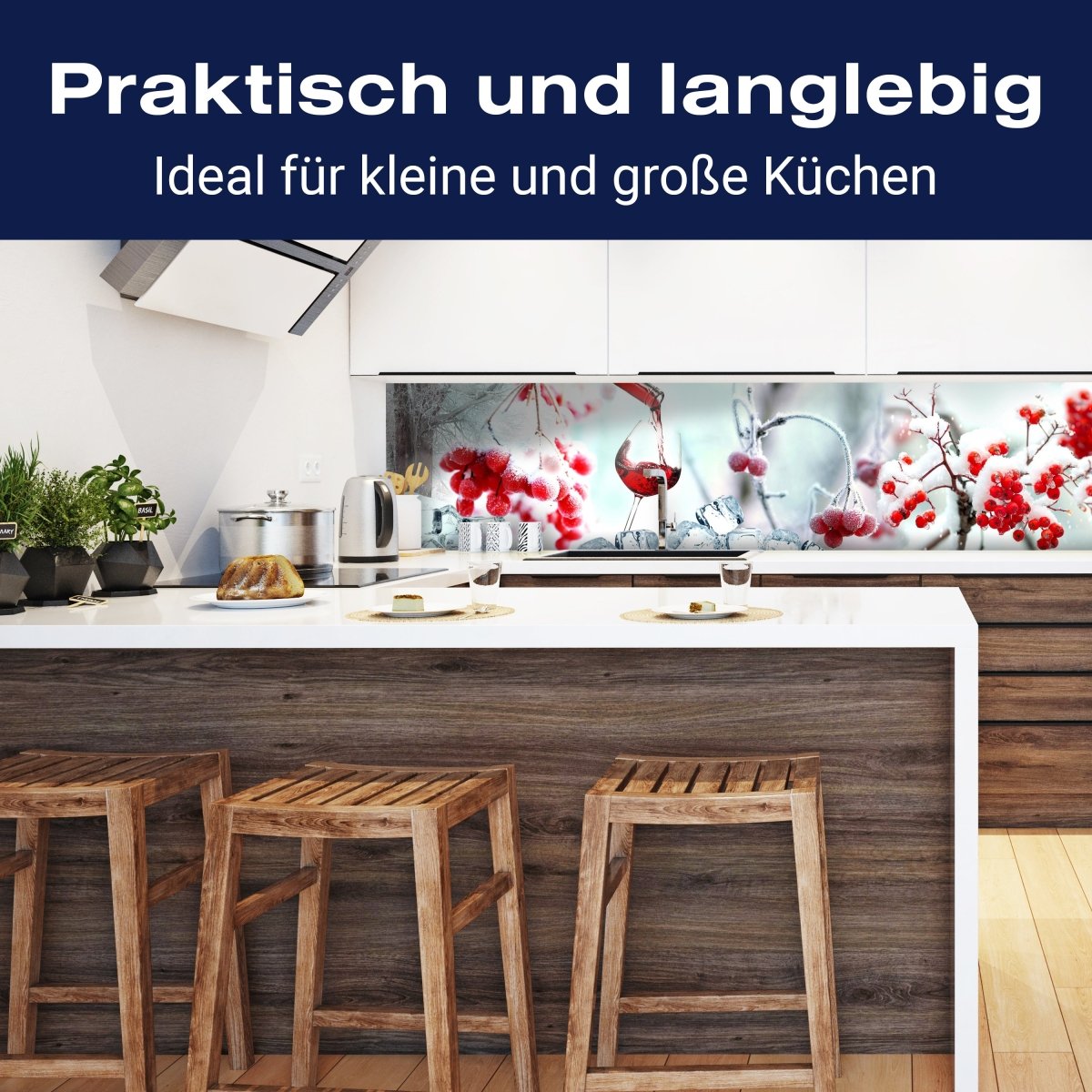 Küchenrückwand Johannisbeere Wein Eis Schnee Frost Rot M1101 entdecken - Bild 3 Küchenrückwand Johannisbeere Wein Eis Schnee Frost Rot M1101 entdecken - Bild 3