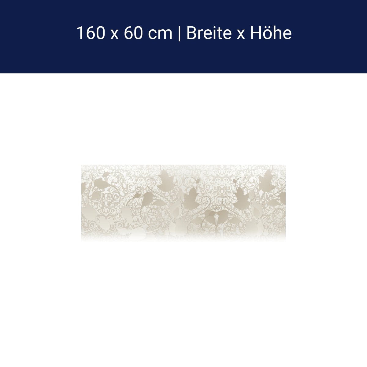 Küchenrückwand Ranken Muster Ornamente Weiß M1102 Küchenrückwand Ranken Muster Ornamente Weiß M1102