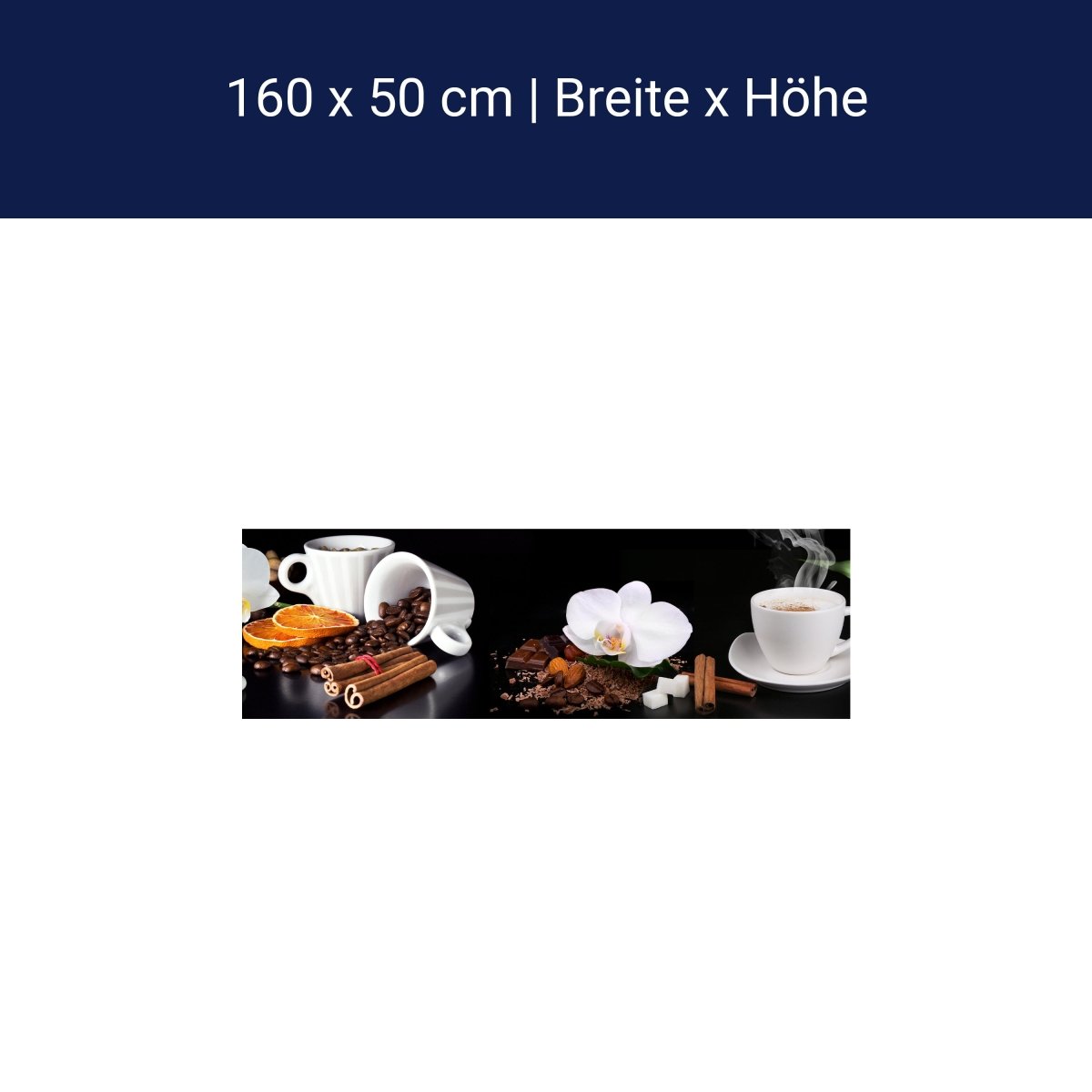 Küchenrückwand Kaffee Zimt Orange Tasse Steine Blüte Sc M1132 Küchenrückwand Kaffee Zimt Orange Tasse Steine Blüte Sc M1132