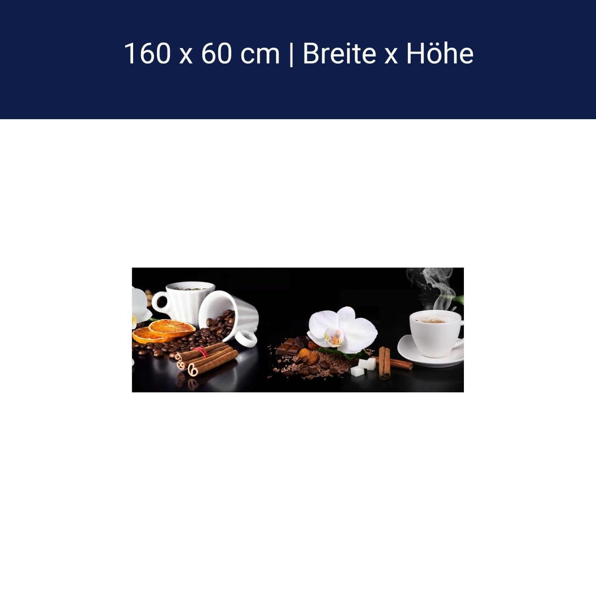 Küchenrückwand Kaffee Zimt Orange Tasse Steine Blüte Sc M1132 Küchenrückwand Kaffee Zimt Orange Tasse Steine Blüte Sc M1132